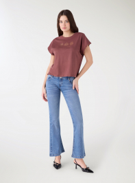 Pantalone Jeans Lungo Donna Terranova