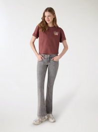 Pantalone Jeans Lungo Donna Terranova