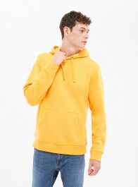 Yellow sun Basic hooded sweatshirt Buy Online Terranova