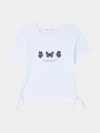 Tシャツ・カットソー [KICHICA] Butterfly LACE T-SHIRT SAB0063226001S347_det_4_031815