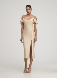 【美品】luludi かんざし　ベージュ　beige luludi かんざし ベージュ