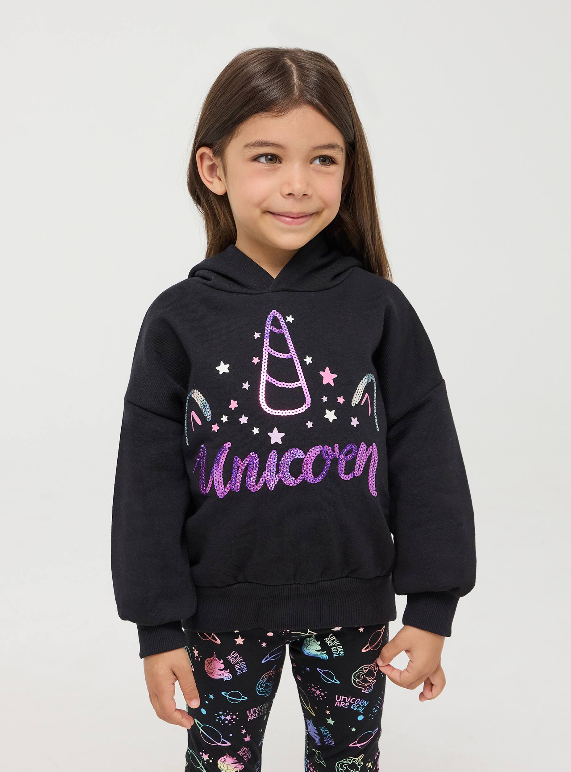 Felpa con unicorno cheap
