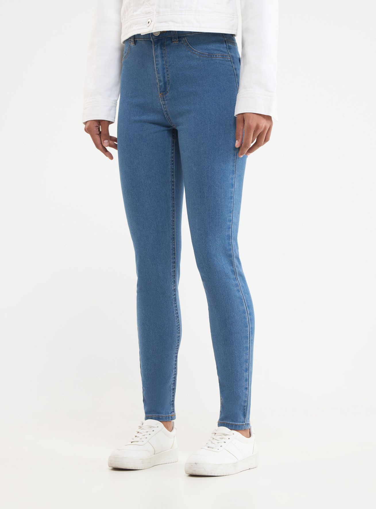 Pantalone Jeans Lungo Donna Terranova