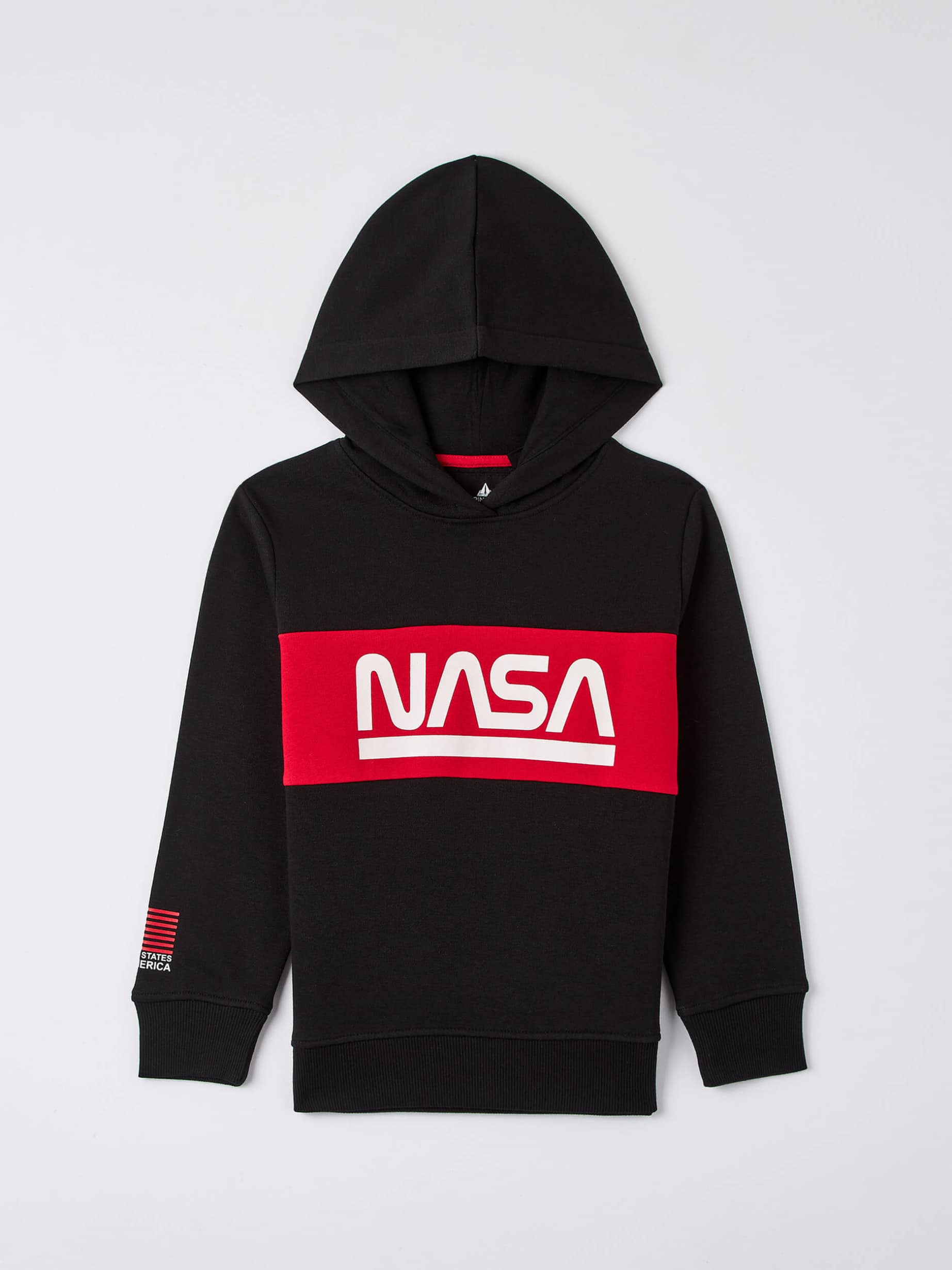 Nasa felpa nera cheap