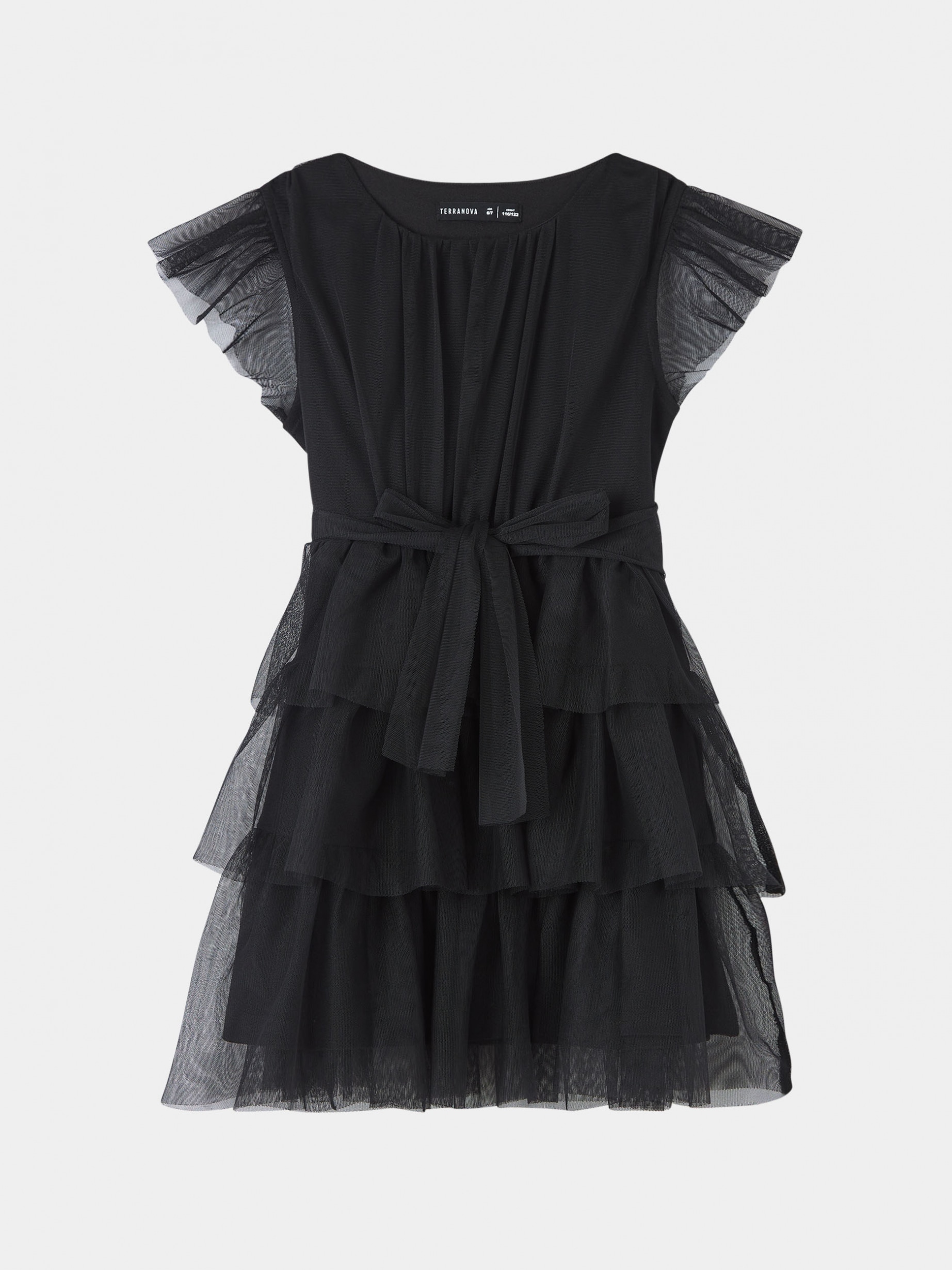 Black Tulle dress - Buy Online | Terranova