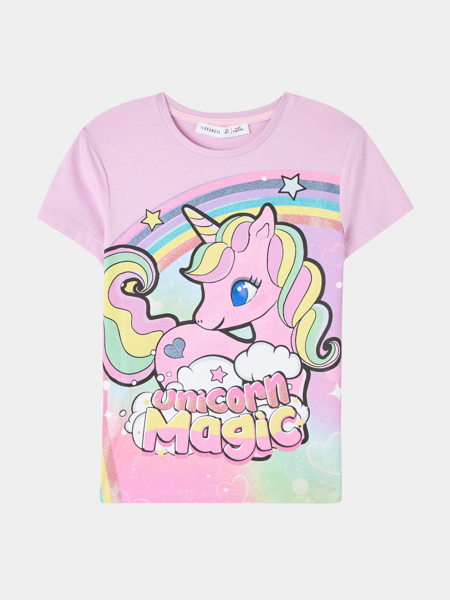 Terranova Maglia Con Unicorno Bambina Bimba Unicorno Maglietta Unicorno  Uomo T-shirt Stampa Unicorno