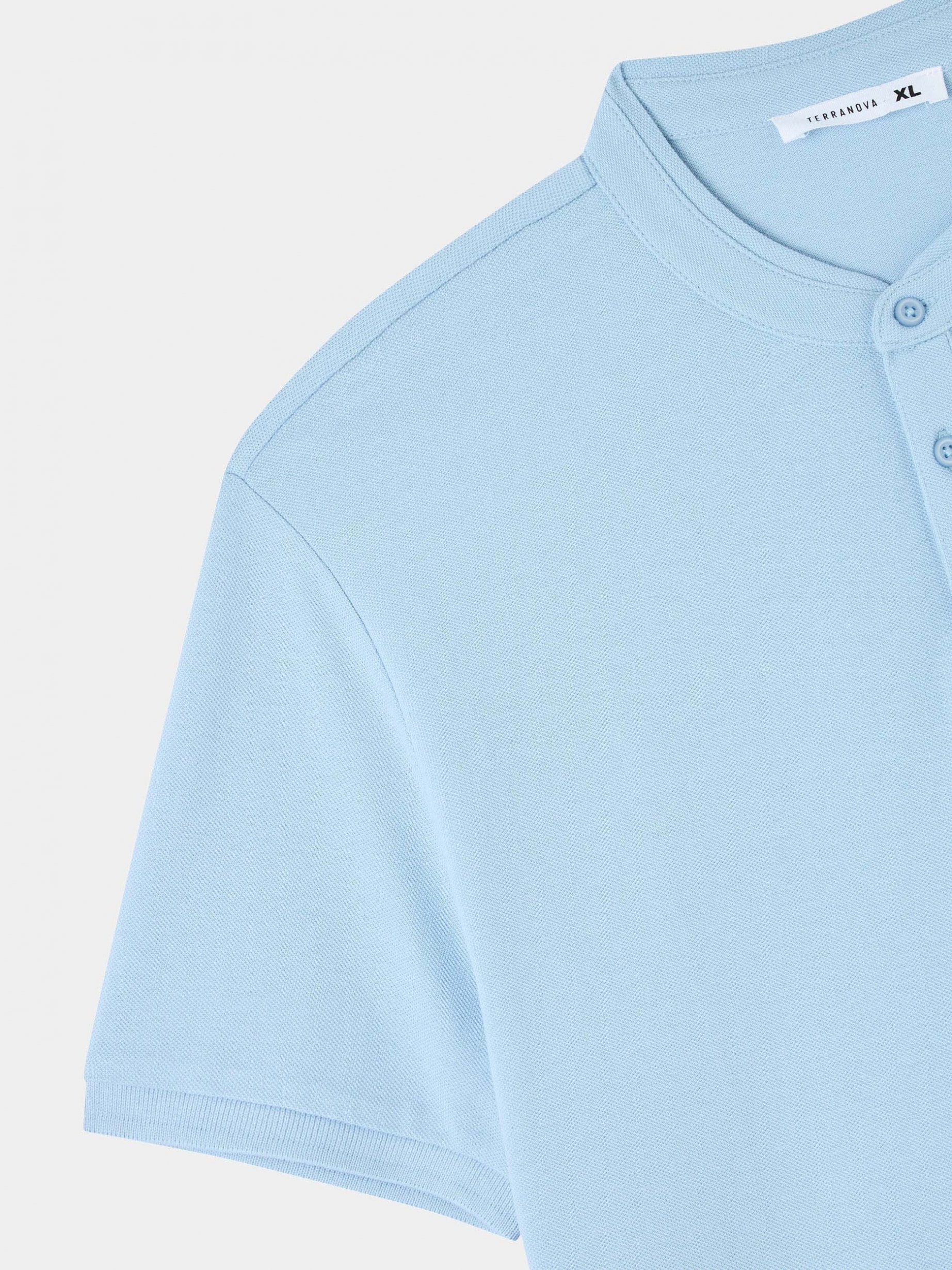 ★MEENDERI★WAVE JACQUARD T-SHIRT - SKY BLUE★正規品/送料込 MEENDERI] WAVE JACQUARD T-SHIRT - SKY BLUE