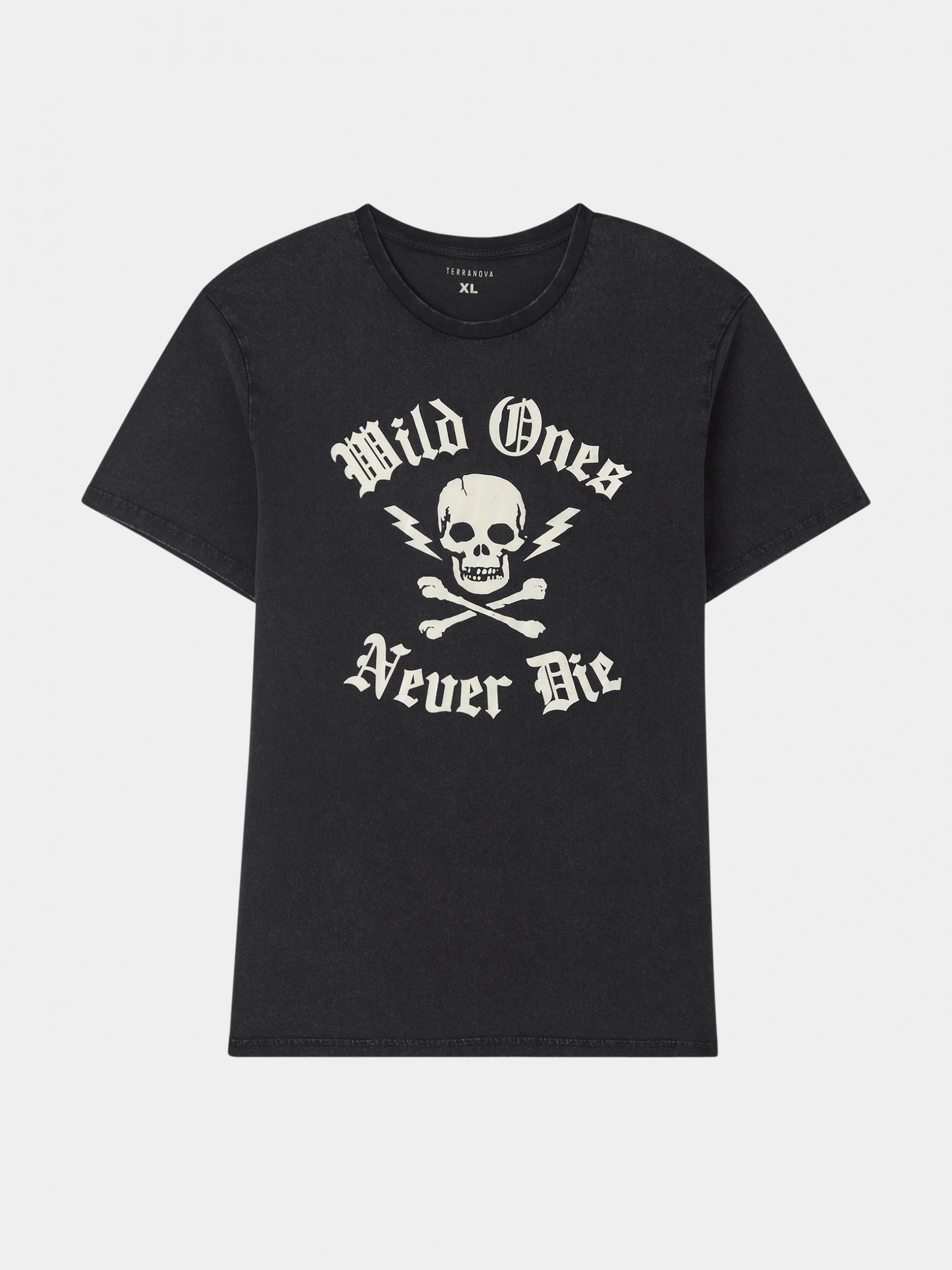 Tシャツ・カットソー ETMON Frill One Shoulder TShirt, Black SAB0063444001S006_det_4_032516