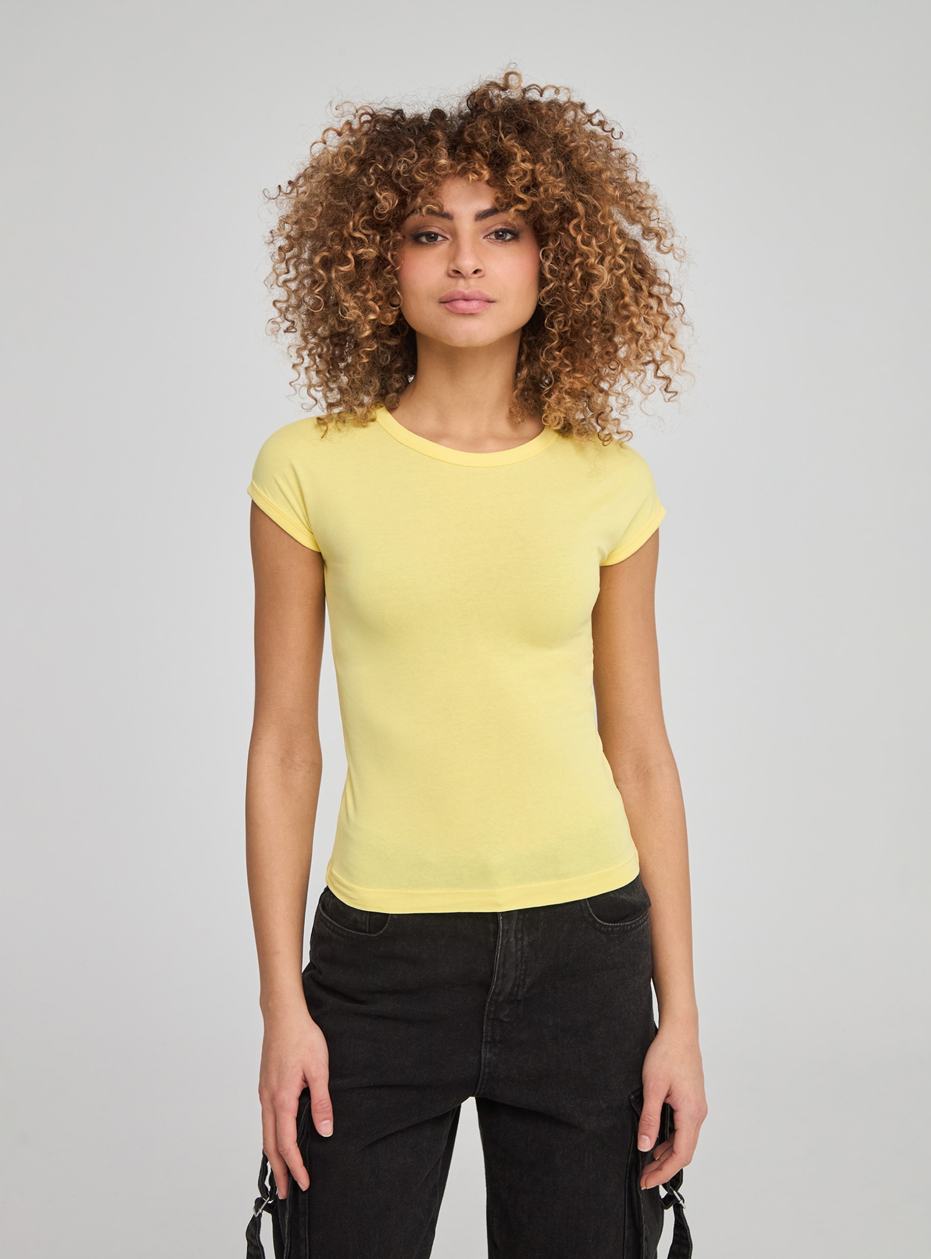 SimpleLogo/Yellow S/S Tee | Brook