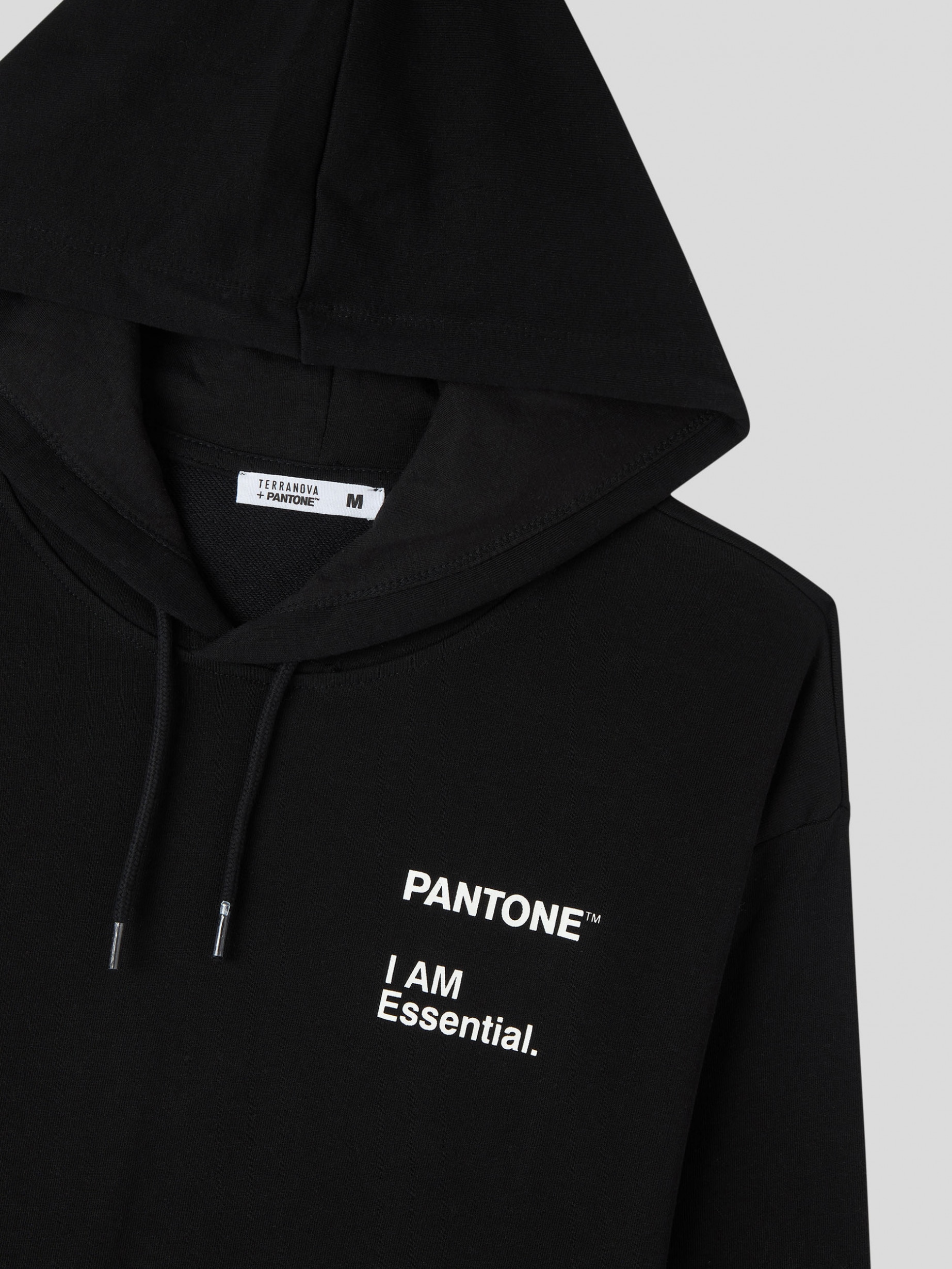 Black Oversized hoodie with Pantone™ print - Buy Online Black Oversized hoodie with Pantone™ print - Buy Online
