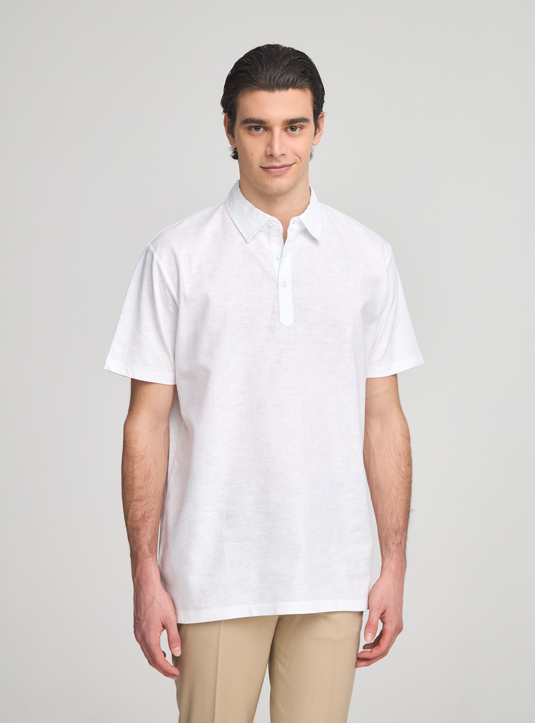 Tシャツ・カットソー IONSEOUL Another Border Short Sleeve Polo T Shirt JE1166 SAB0064605001S347_det_2_031601