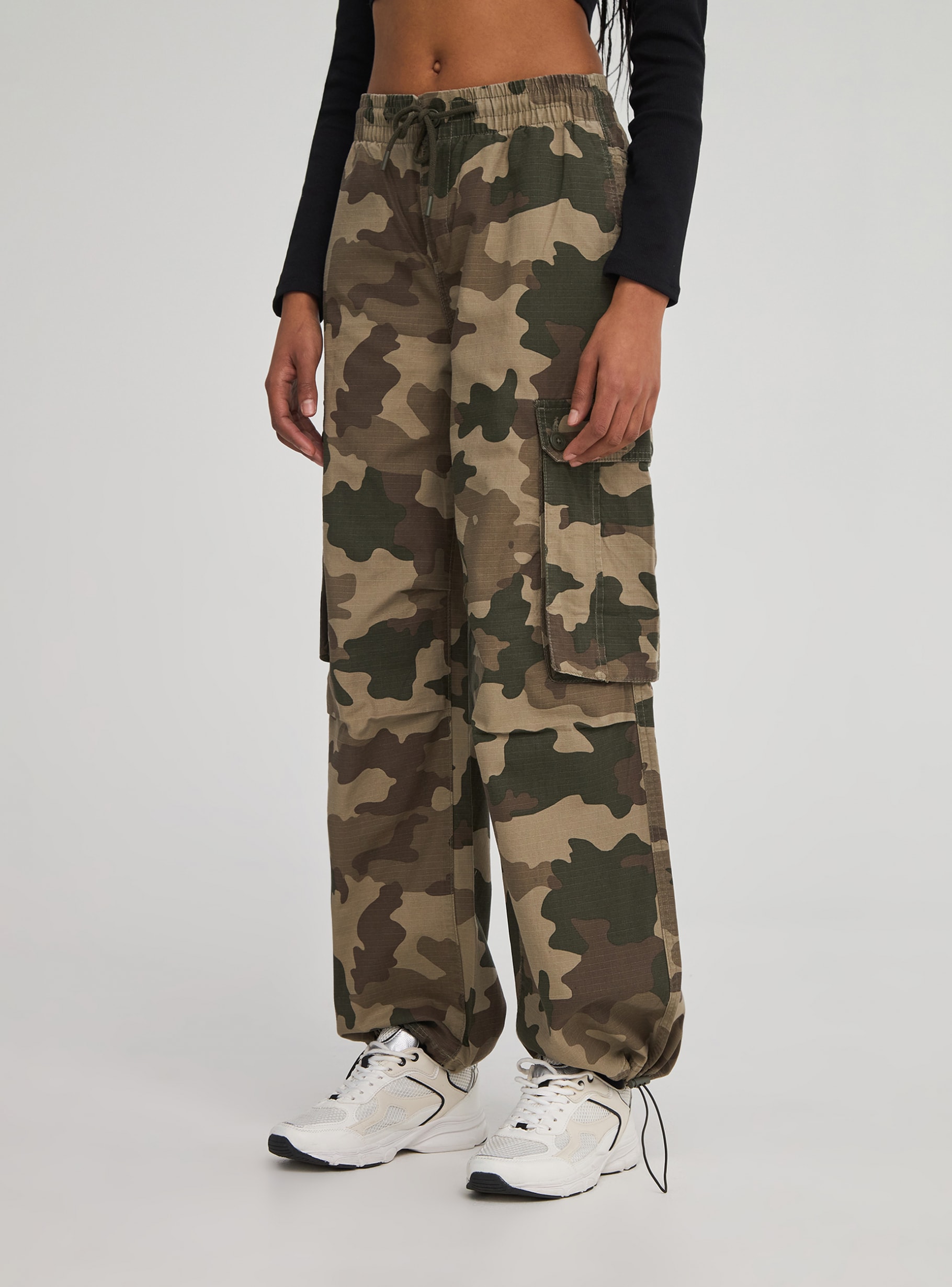 スサシ HIBANA CAMO MILITARY OVER PANTS SUSASHI HIBANA CAMO MILITARY OVER PANTS