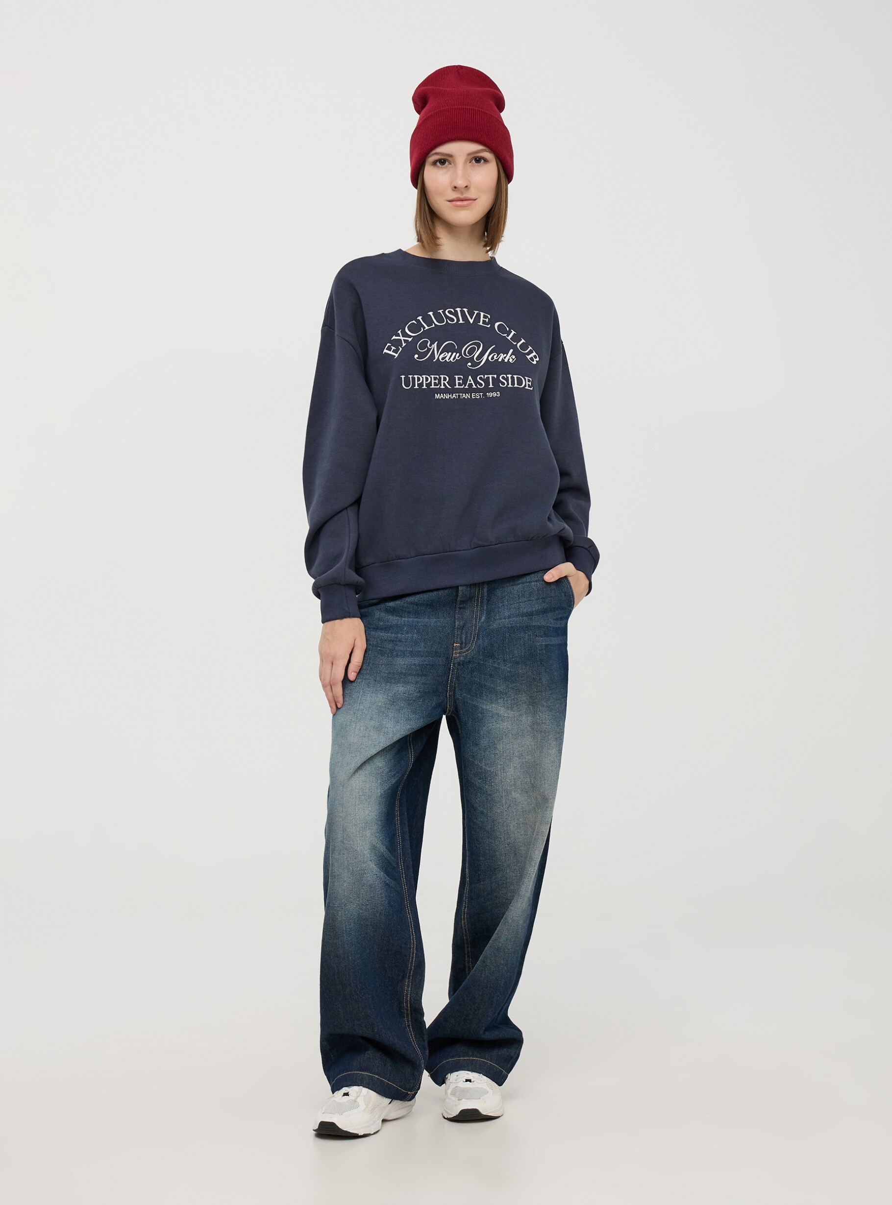 BIBIY SUSIE SHIRT KNIT NAVY トップス