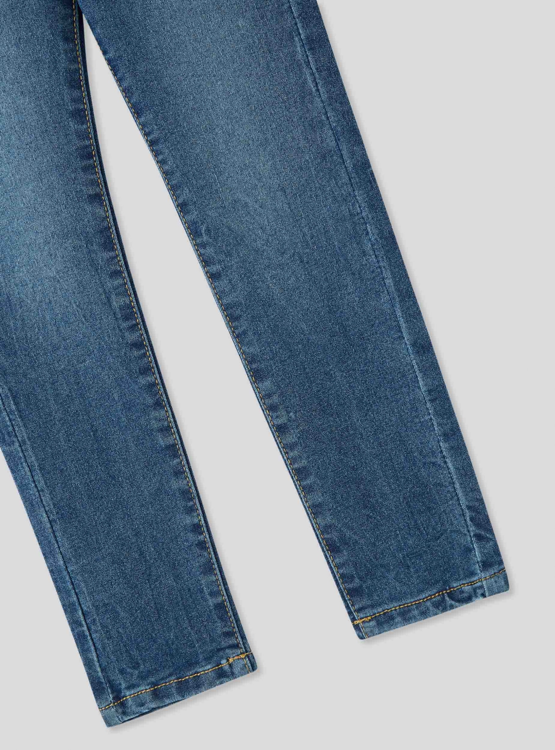 Var middle blue denim Jeggings - Buy Online | Terranova