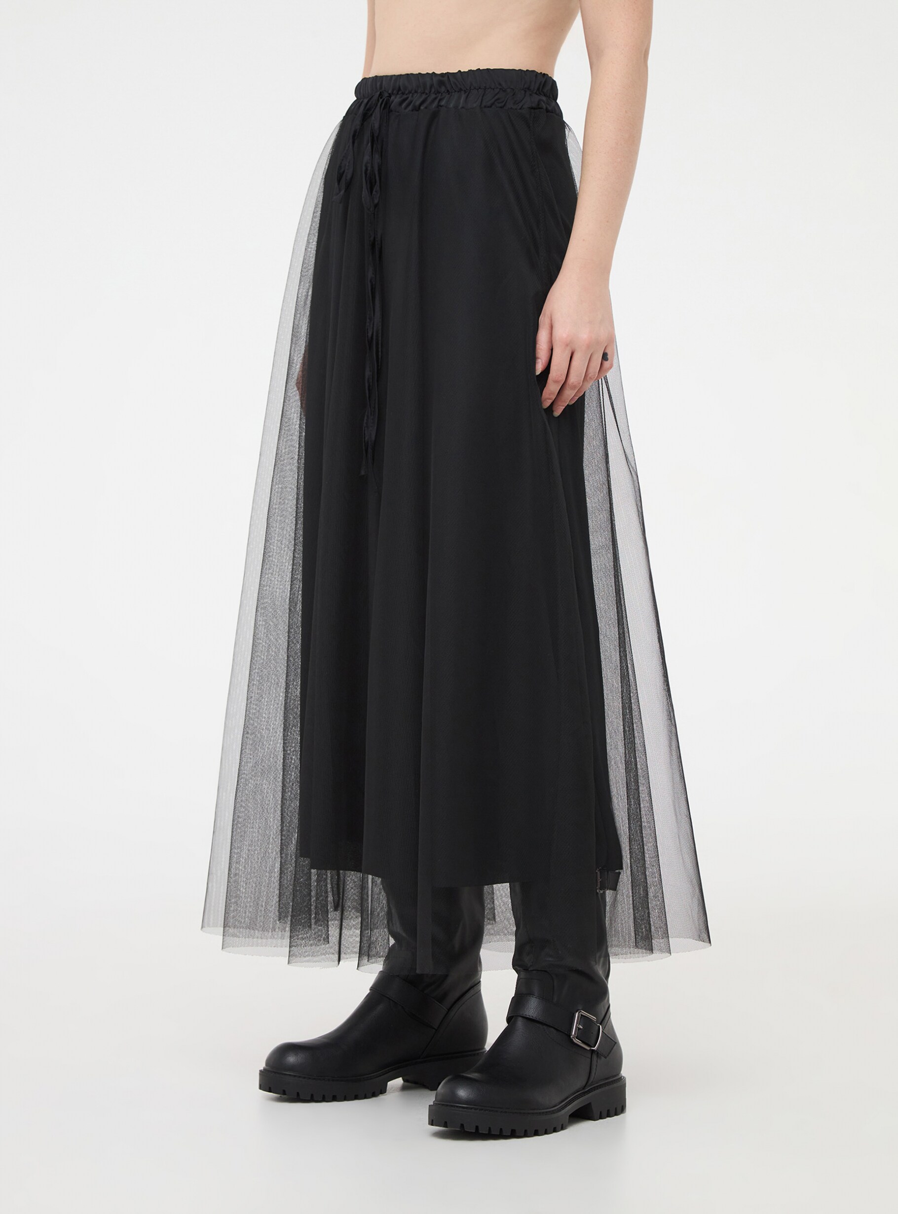 Gonna adidas tulle nera new arrivals