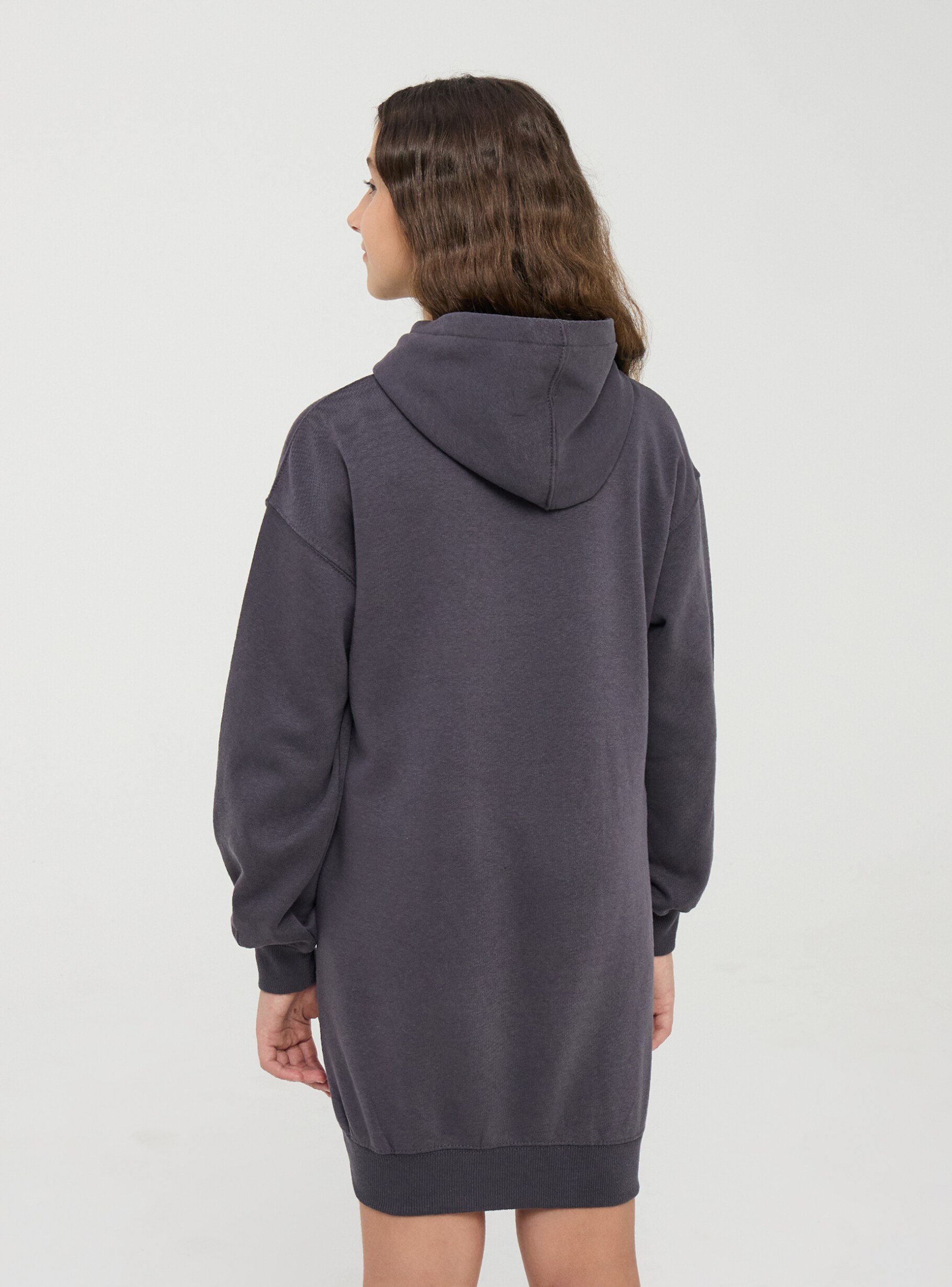 Vestito felpa con cappuccio discount