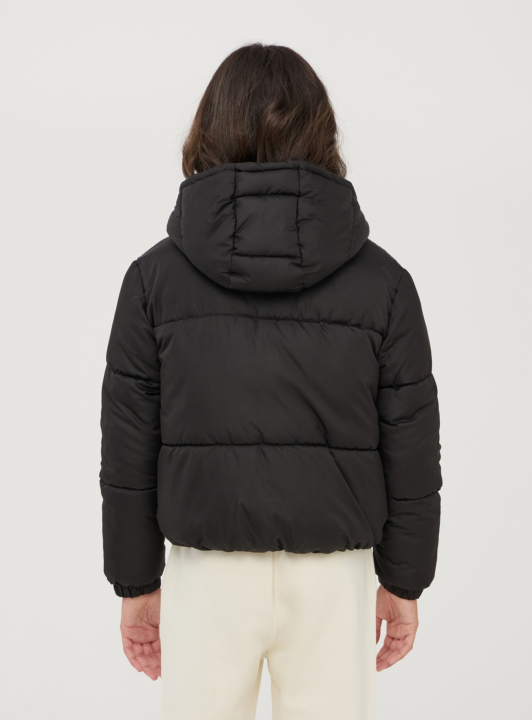 Black Padded hooded jacket - Buy Online | Terranova Black Padded hooded jacket - Buy Online | Terranova