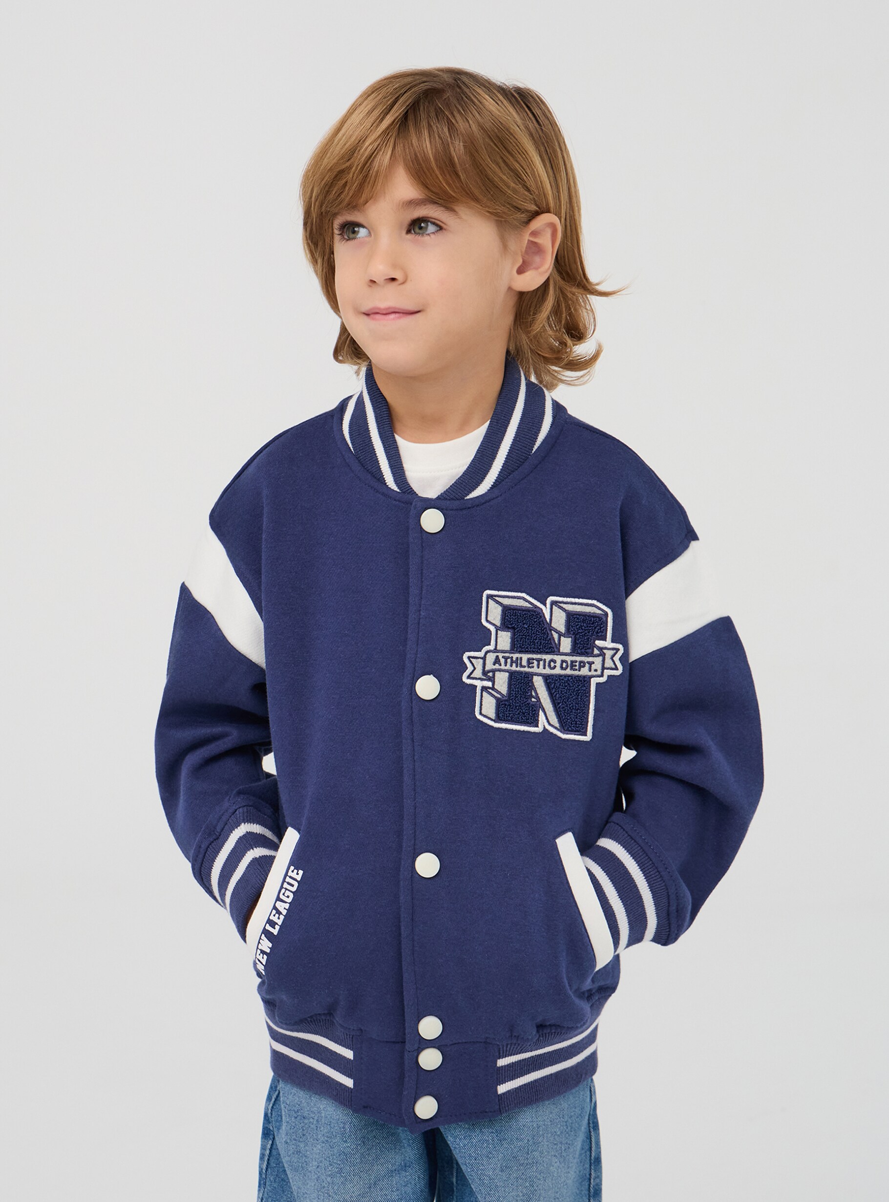 Bomber college jacket hot sale
