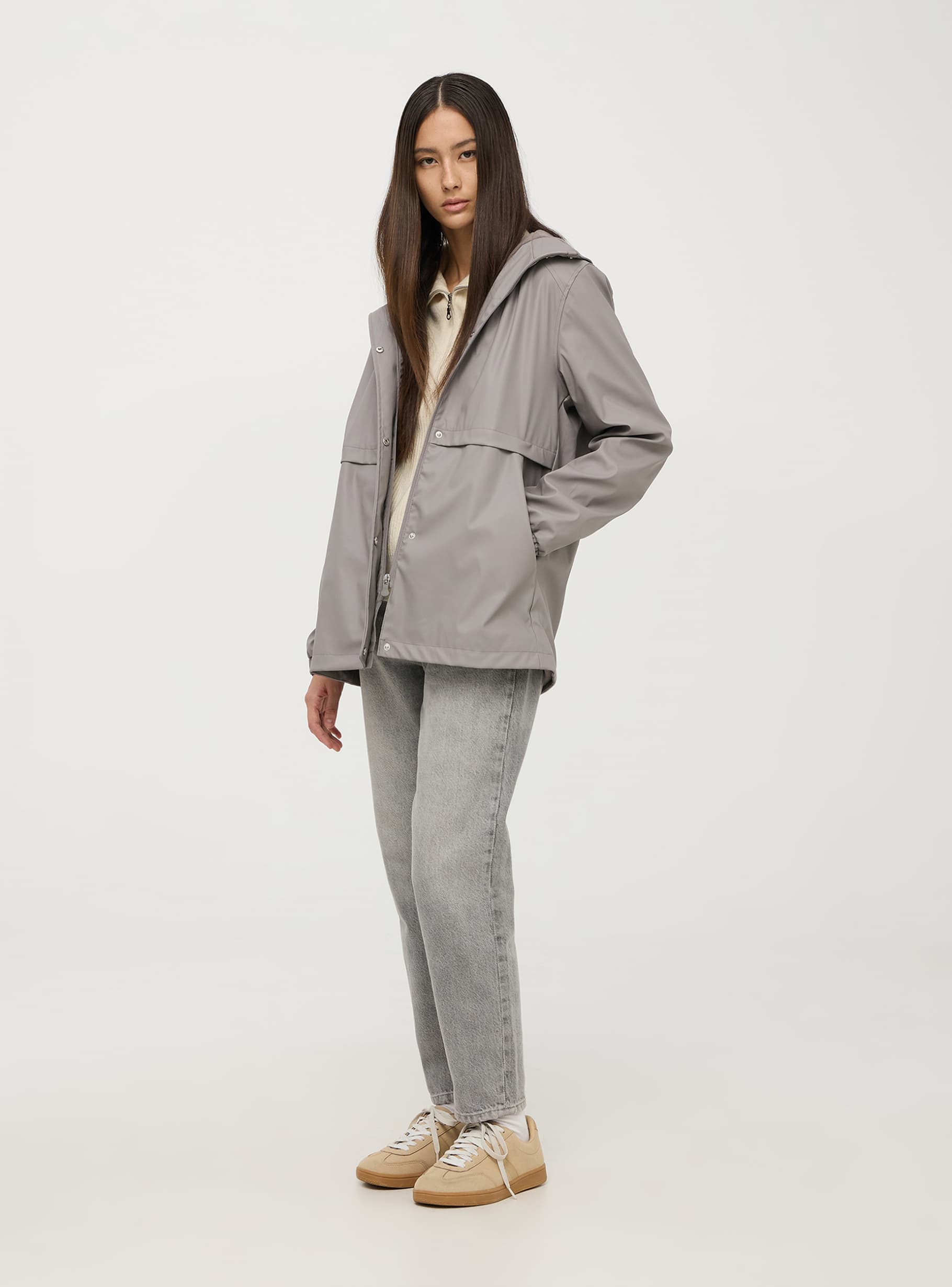 Grey Raincoat Buy Online Terranova
