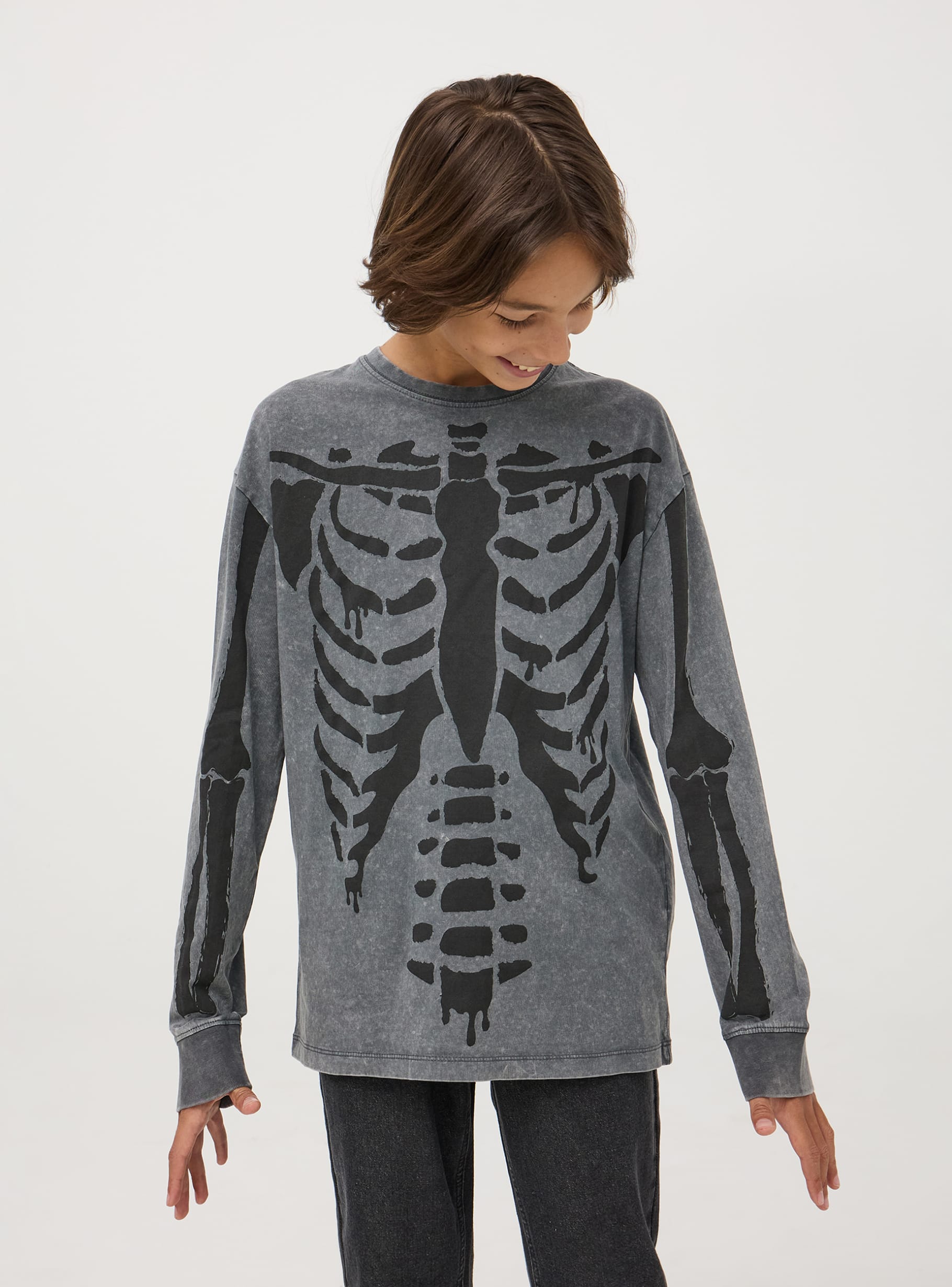 Maglia con scheletro sales