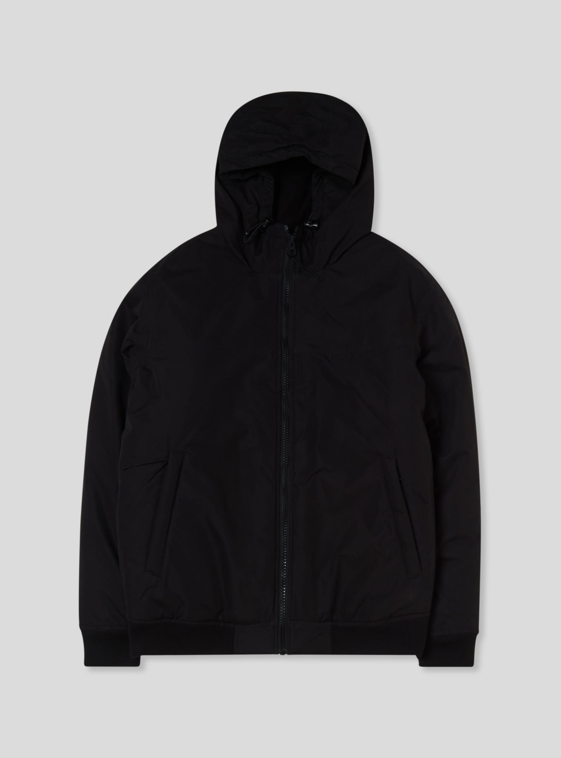 Schwarz Wasserabweisende Jacke Terranova