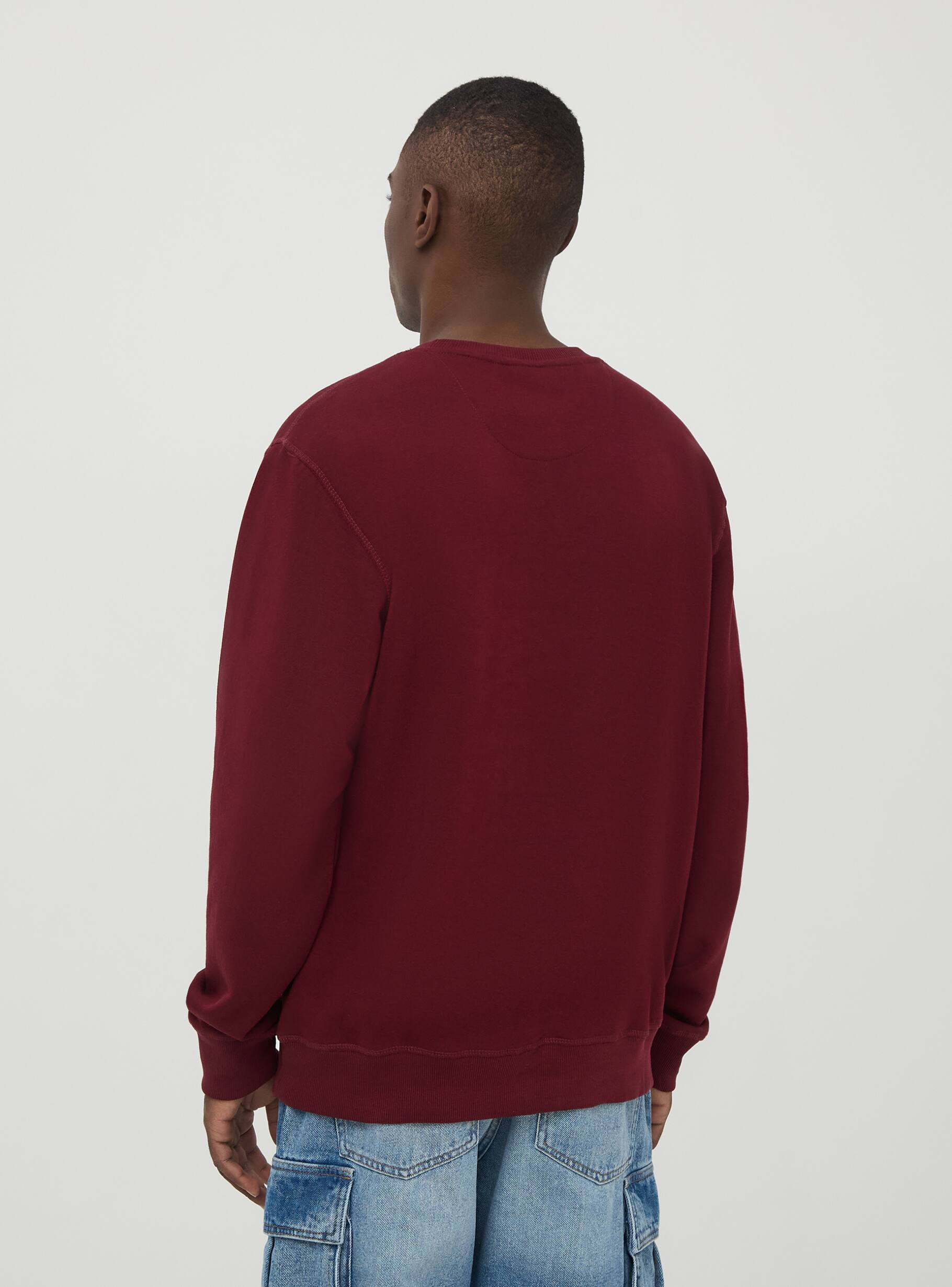 Bordeaux sweatshirt best sale