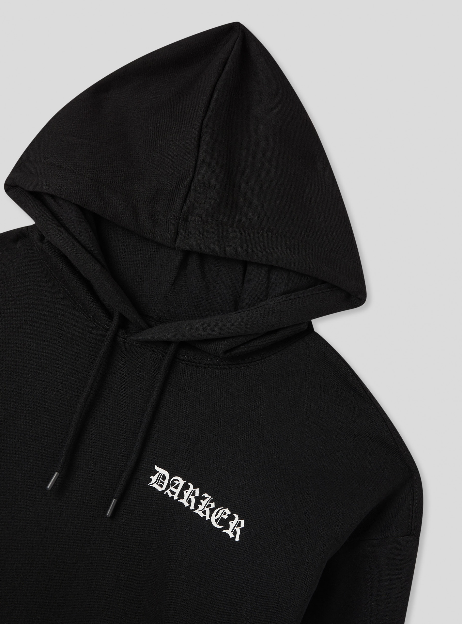 100％本物 gothic a with hoodie Oversized Black print front/back the on メンズウェア