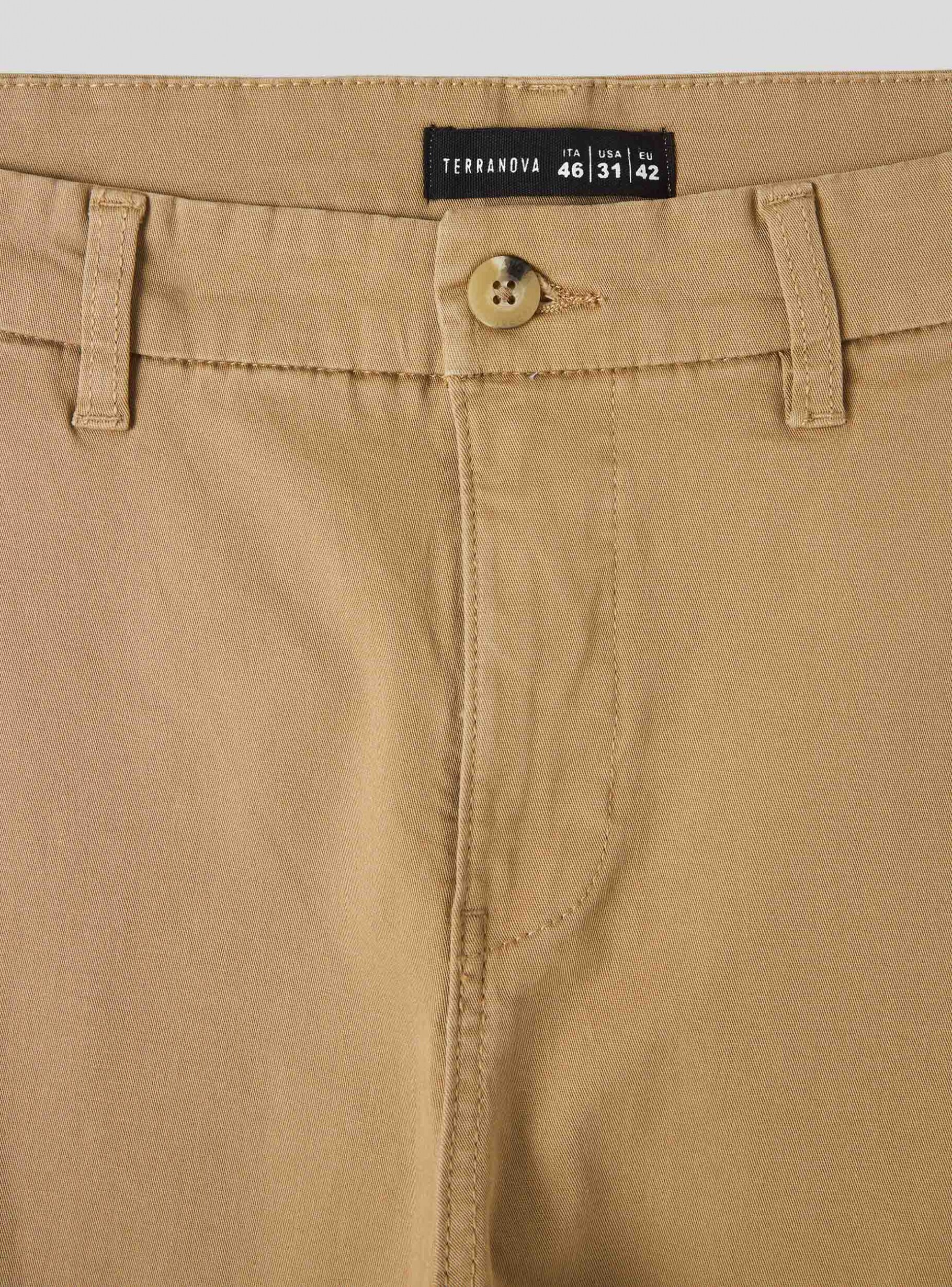 Beige light Skinny chinos - Buy Online | Terranova