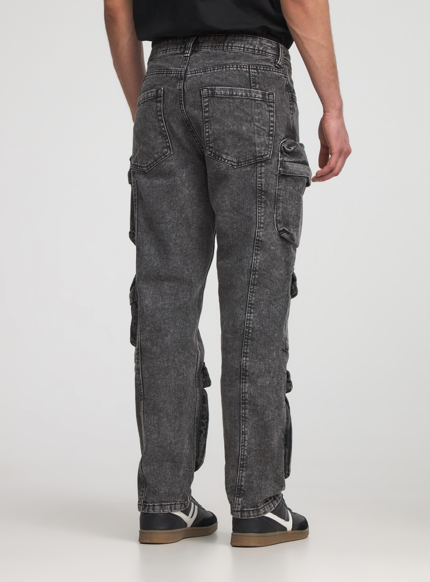 DNSR】twoface multi cargo denim pants | OUR BRAND,DNSR