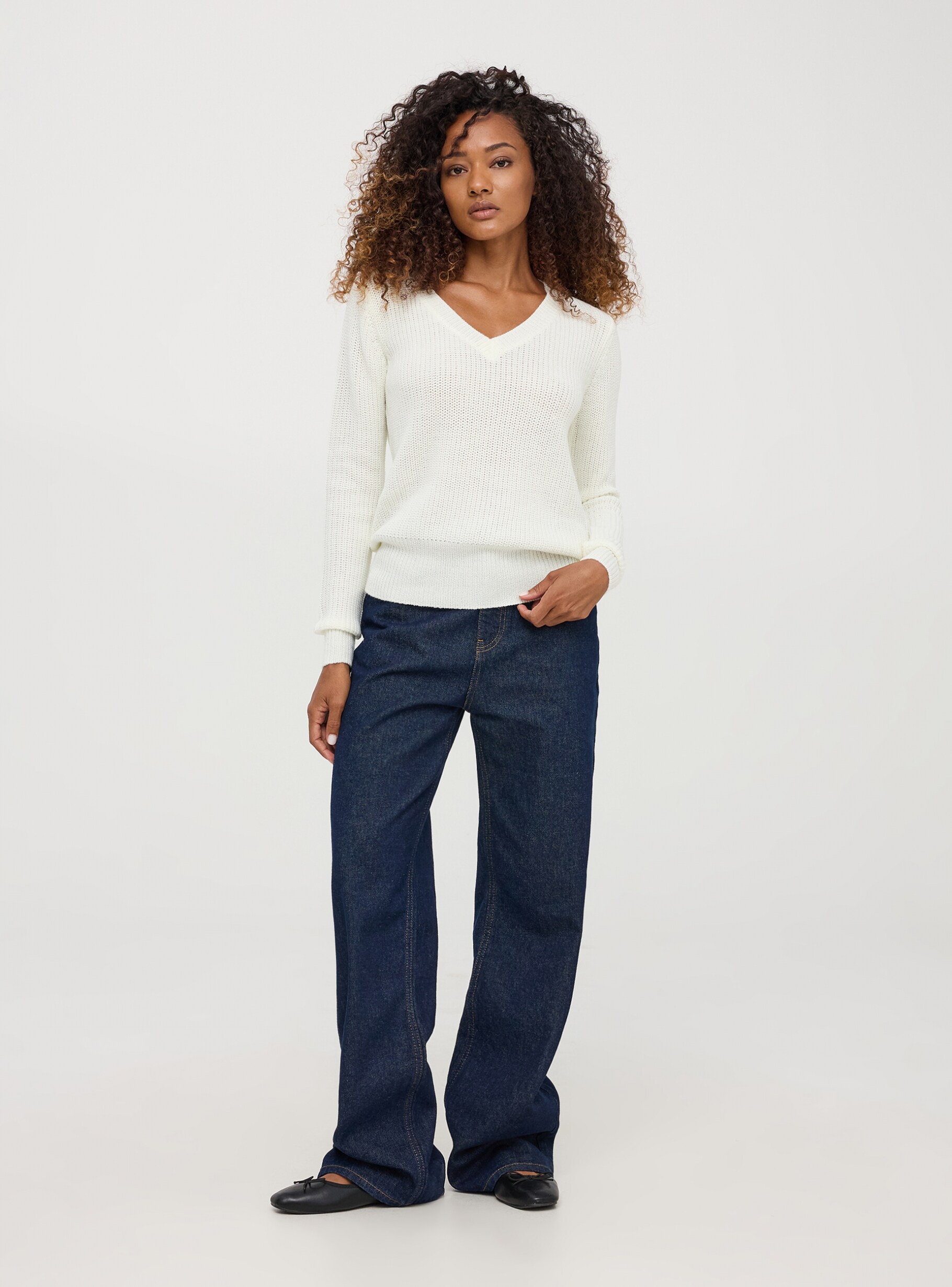 White sweater online cheap