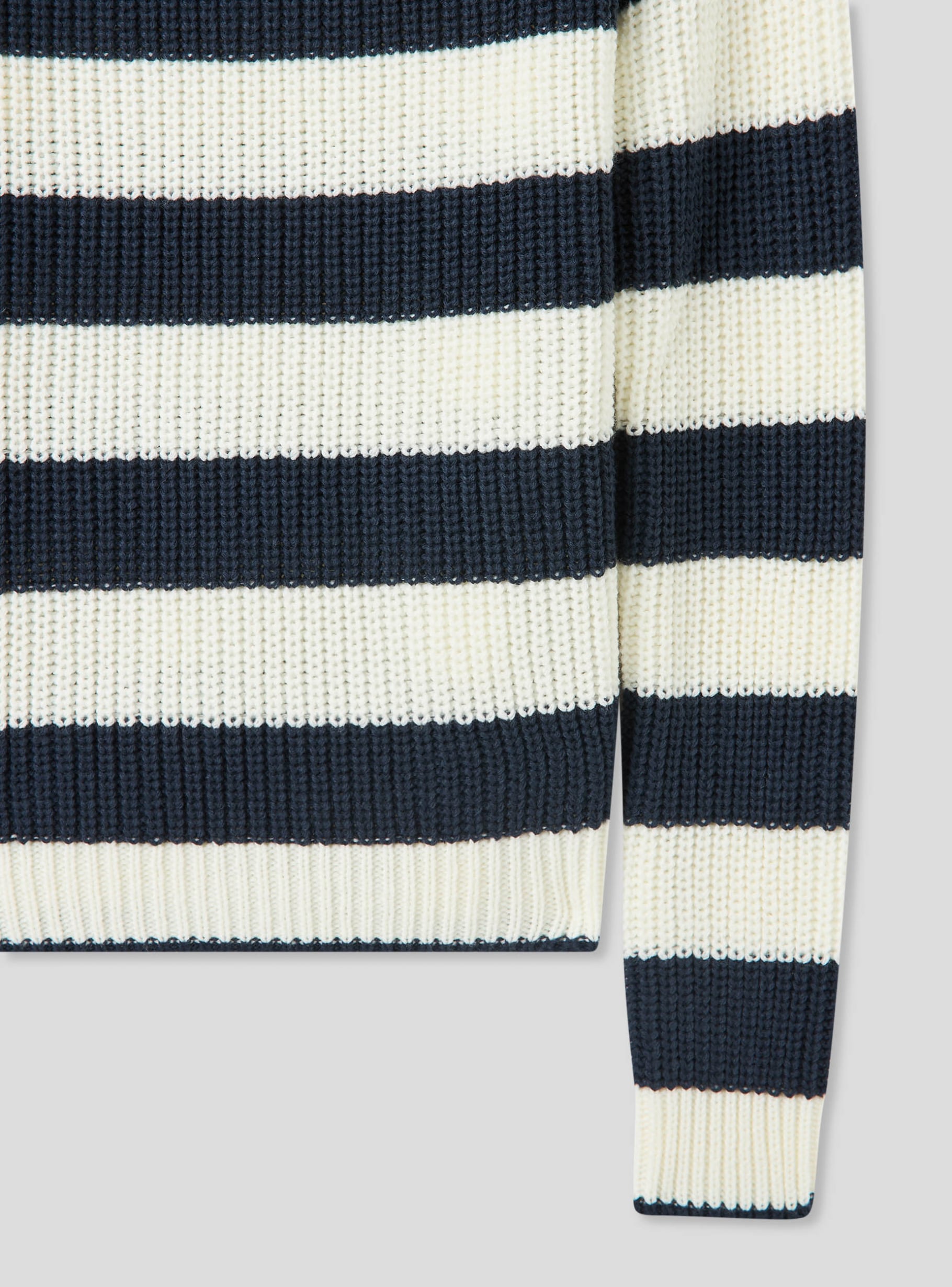 人気海外ブランドアイテム｜ファッション通販 Var blue dark Striped ribbed knit jumper - Buy Online ワンピース