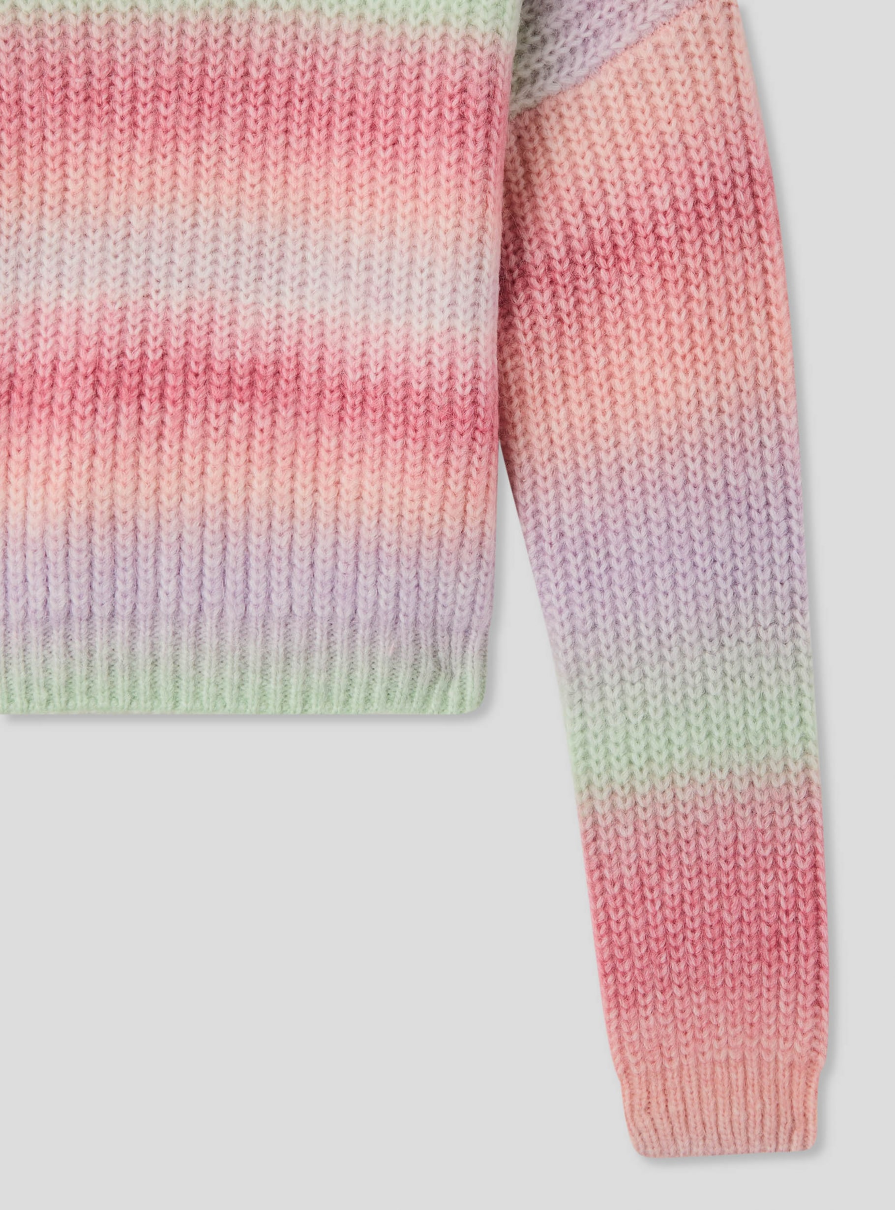 贅沢品 with jumper Multicoloured pink Var gradient Buy - stripes トップス