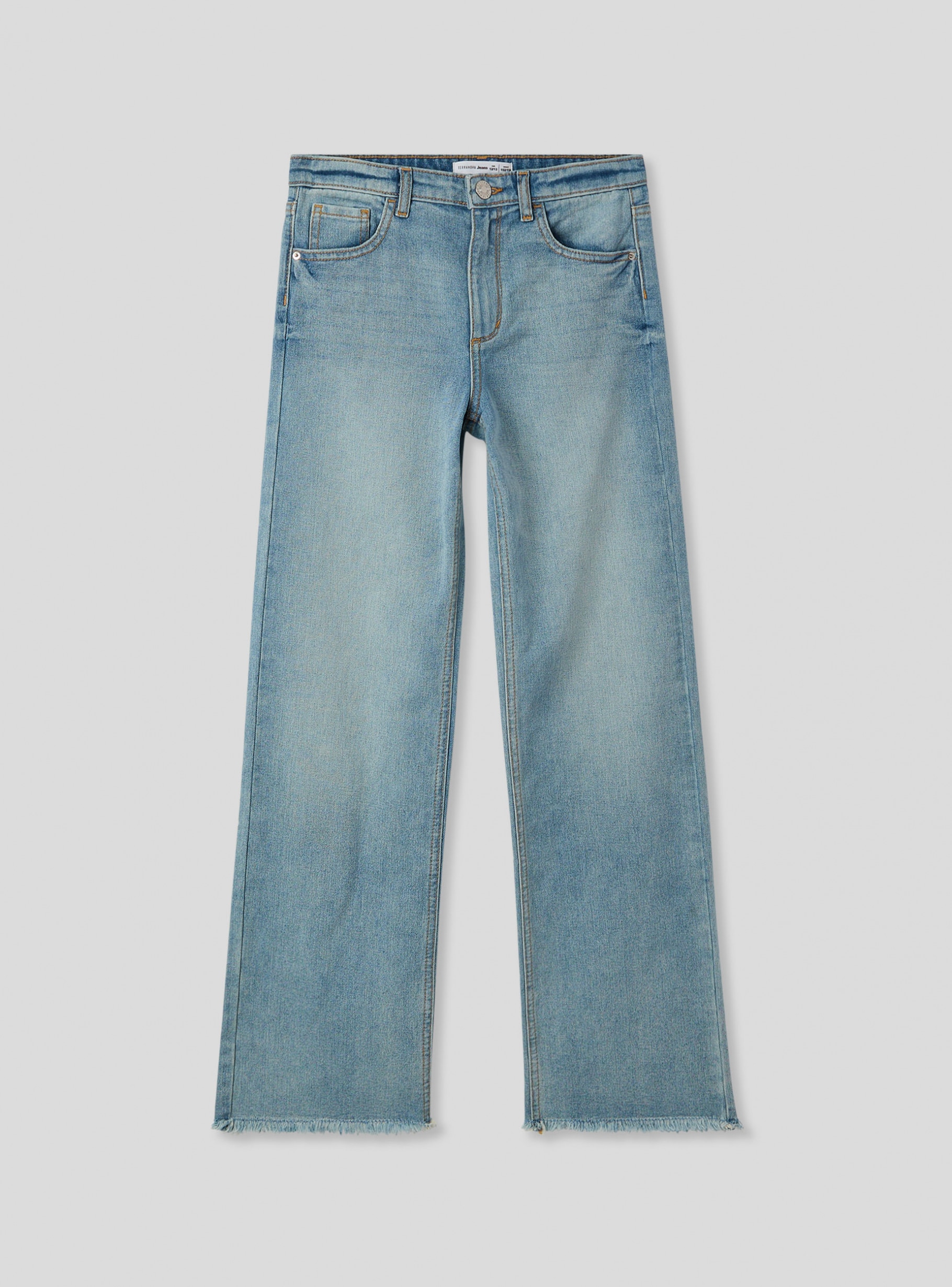 Var middle blue denim PJBD00761A24 WIDE LEG DENIM MEDIUM BLUE S407 - Buy  Online | Terranova
