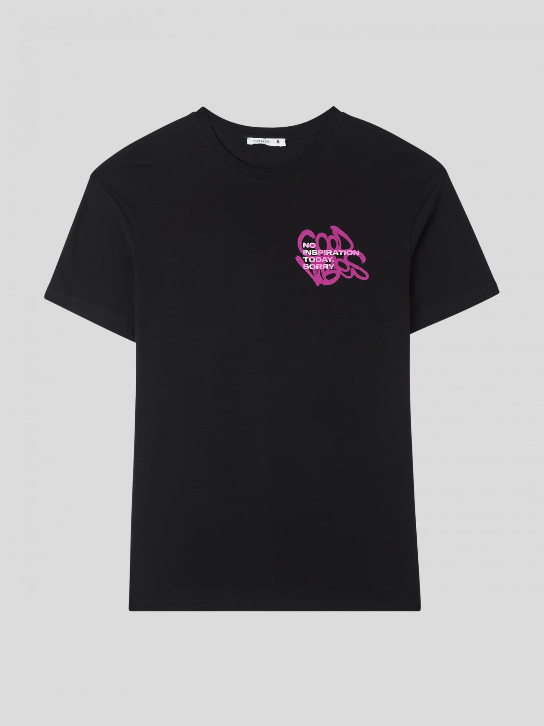Vintage Graffiti Logo T-shirt in Black | C.E.E.C.