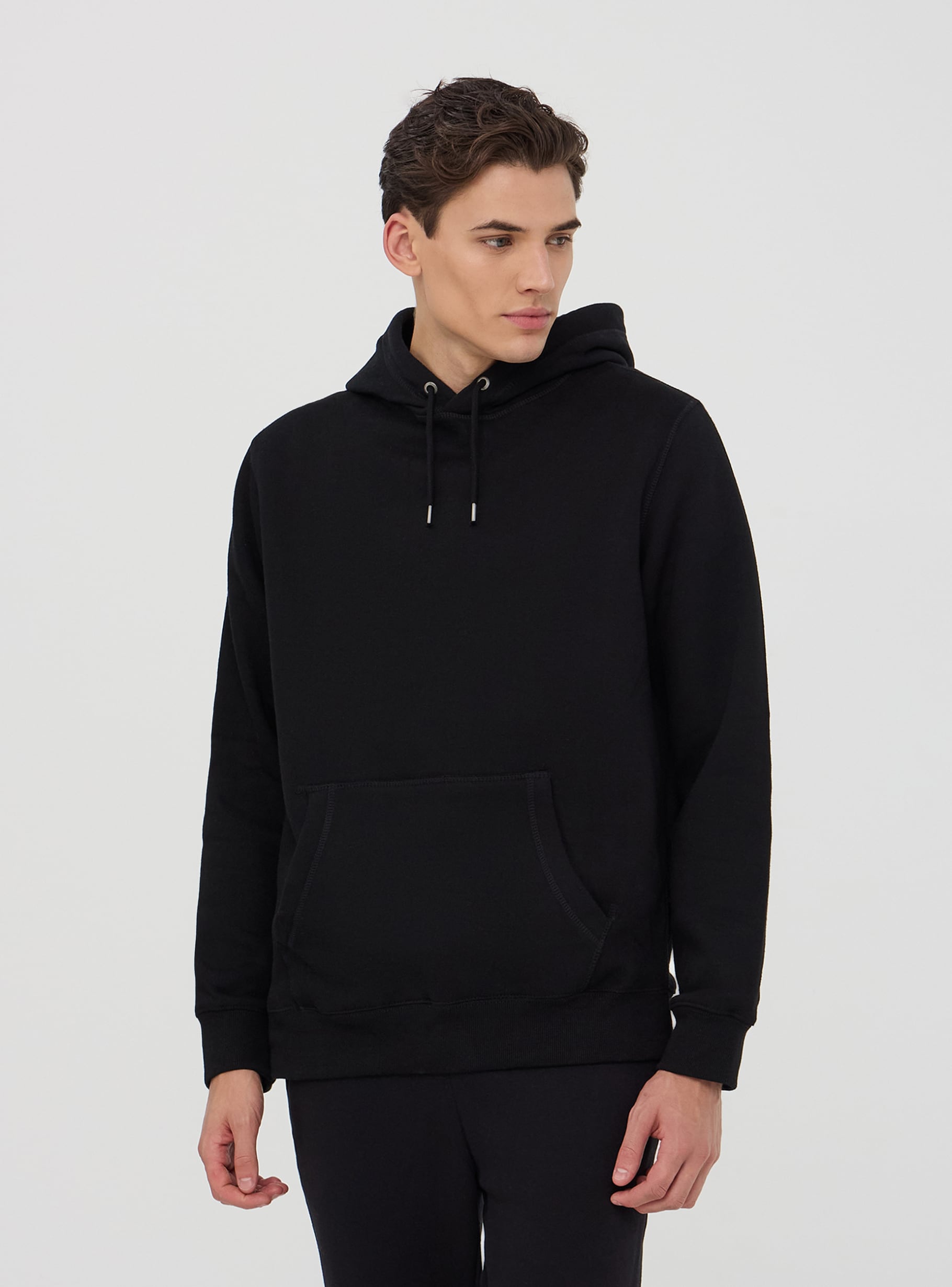 Black 2-pack of basic hoodies with drawstrings - Buy Online Black 2-pack of basic hoodies with drawstrings - Buy Online