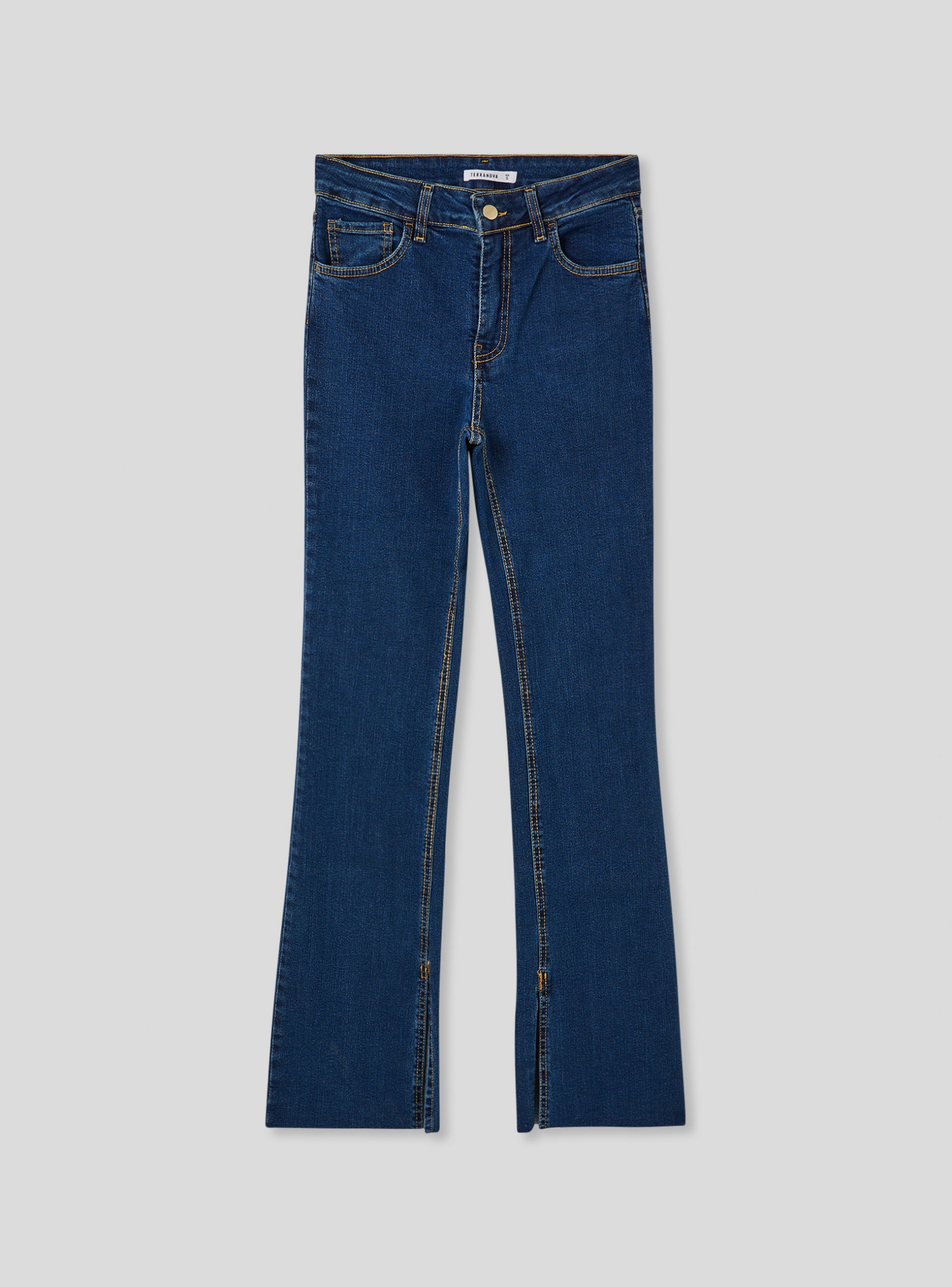 【DIAGONAL】24FW STITCHED DENIM PANTS DENIM DIAGONAL STITCHED PANTS (BLACK) - afterhours | 60