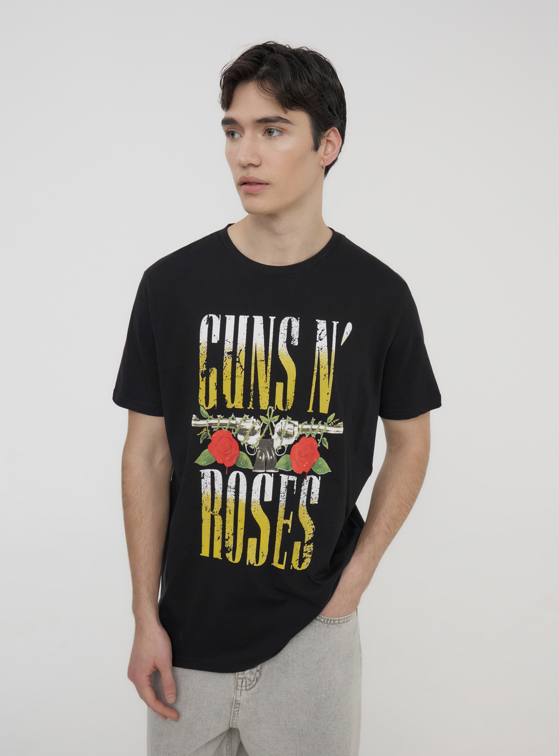 Guns N' Roses 2025 Tシャツ XL ブラック Bullet Logo Tour 2025 T-Shirt - Guns N' Roses