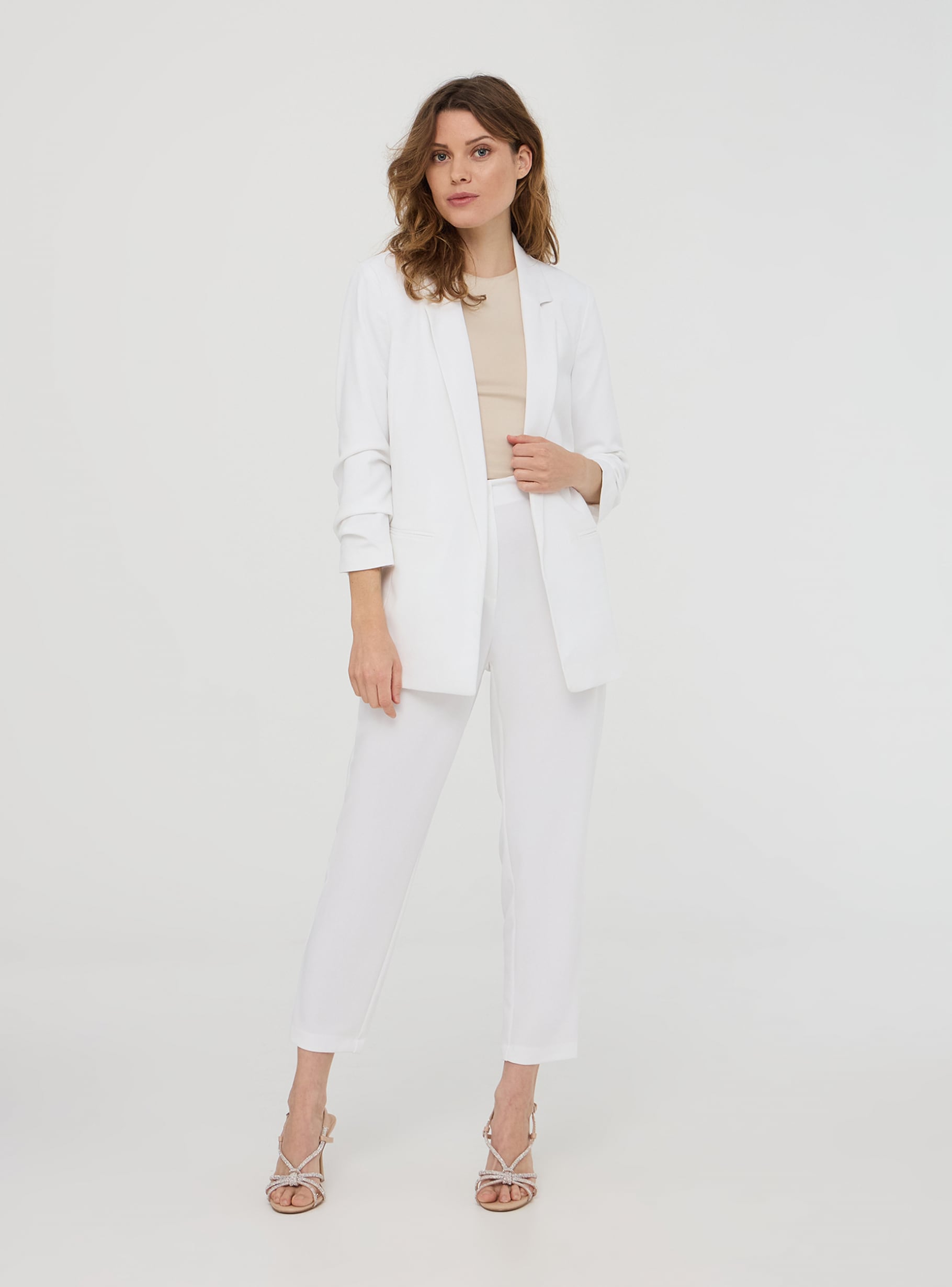 トップス papier gathered jacket white SAB0070703001S347_det_1_022201