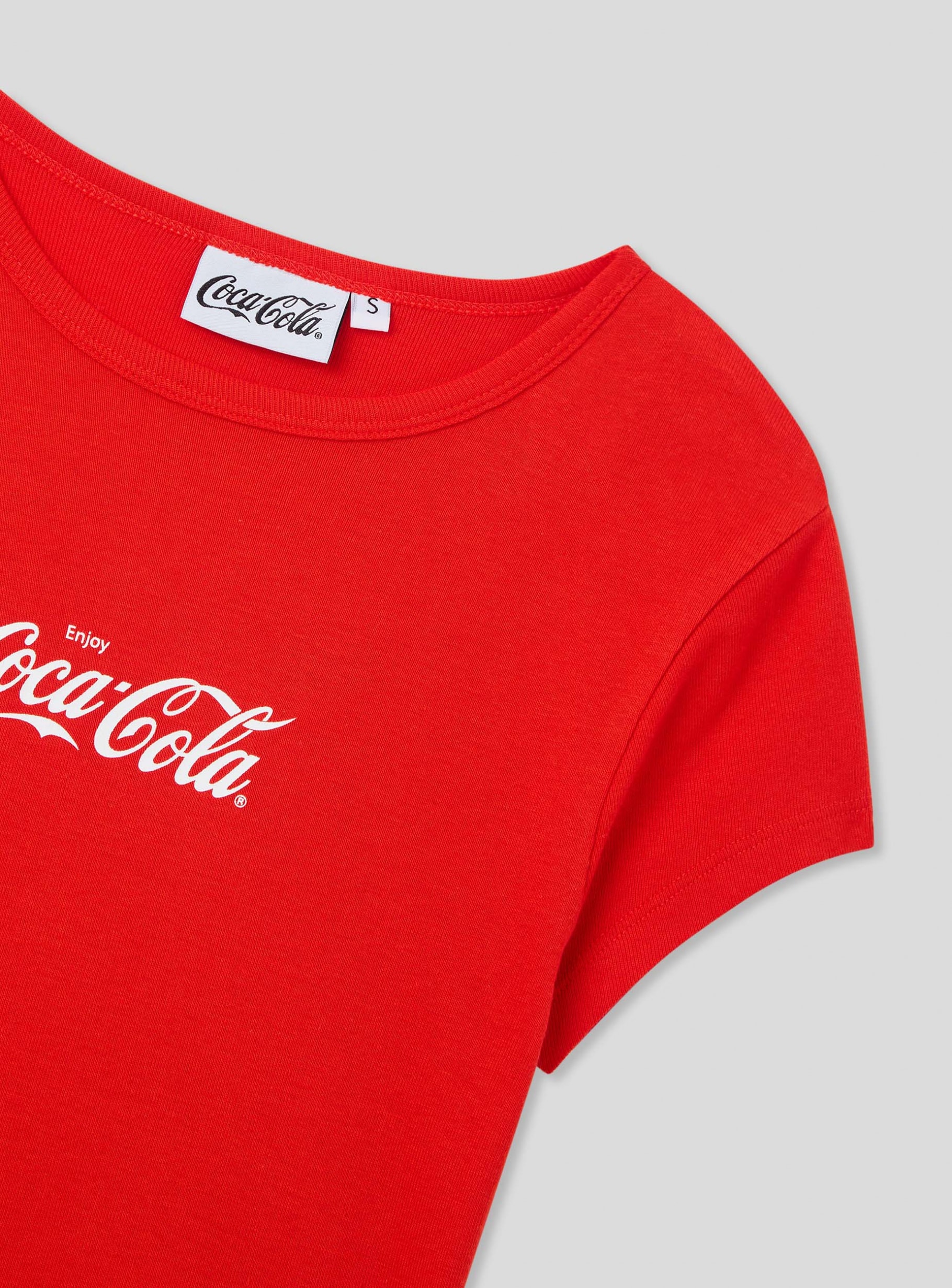 Cropped Shirt Coca Cola T Shirt Women's Freeze Max Women's