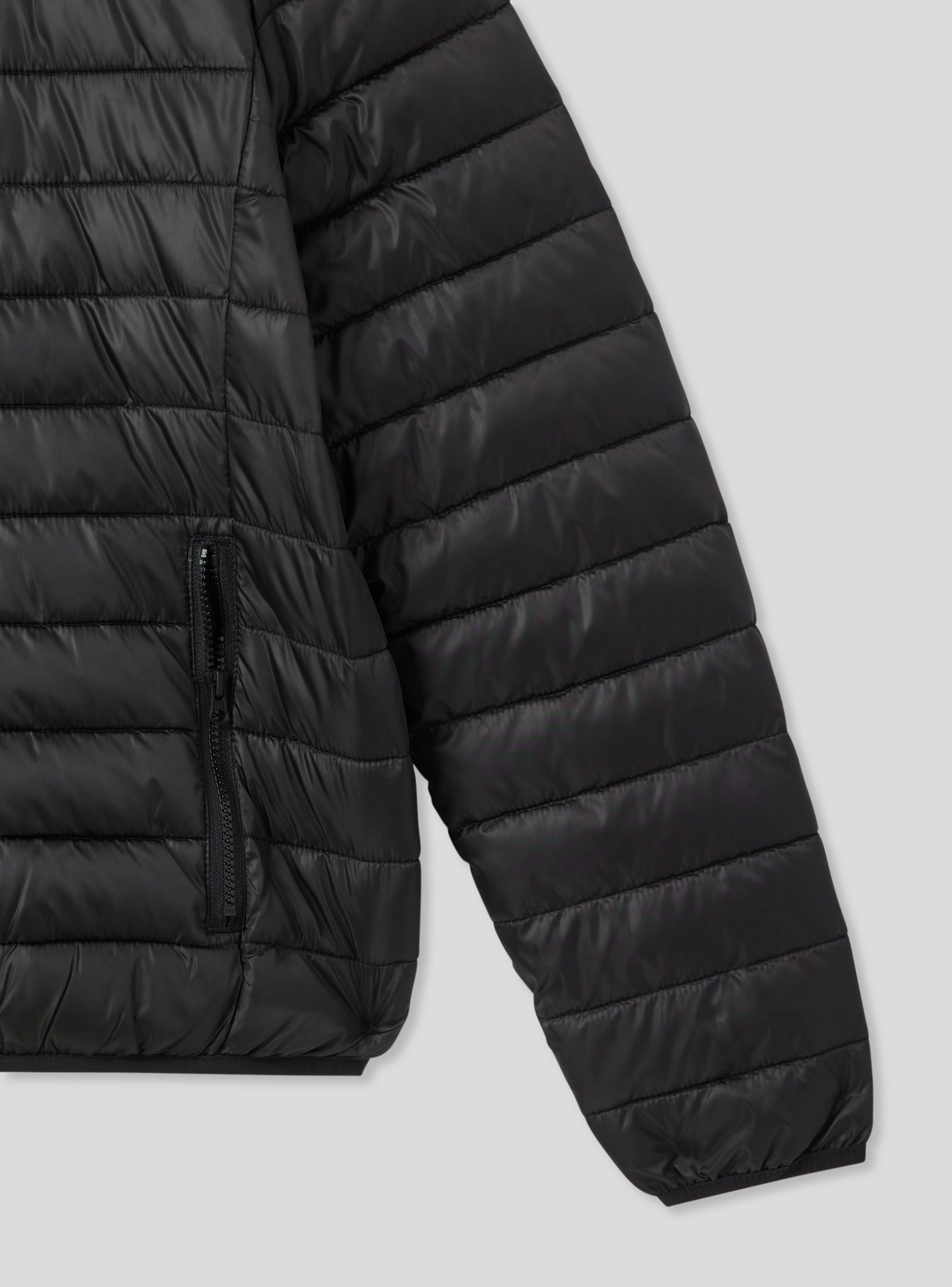 Black 100-gram jacket with hood - Buy Online | Terranova Black 100-gram jacket with hood - Buy Online | Terranova