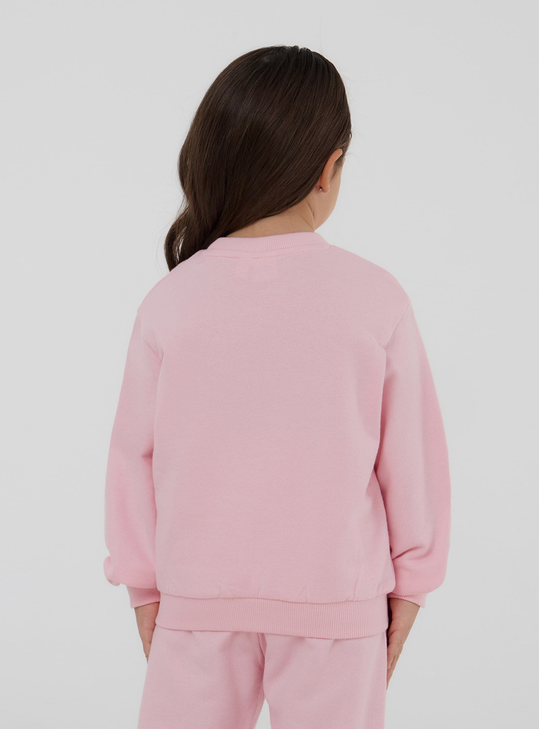 Pink Light sweatshirt with Angel print from Stitch® without