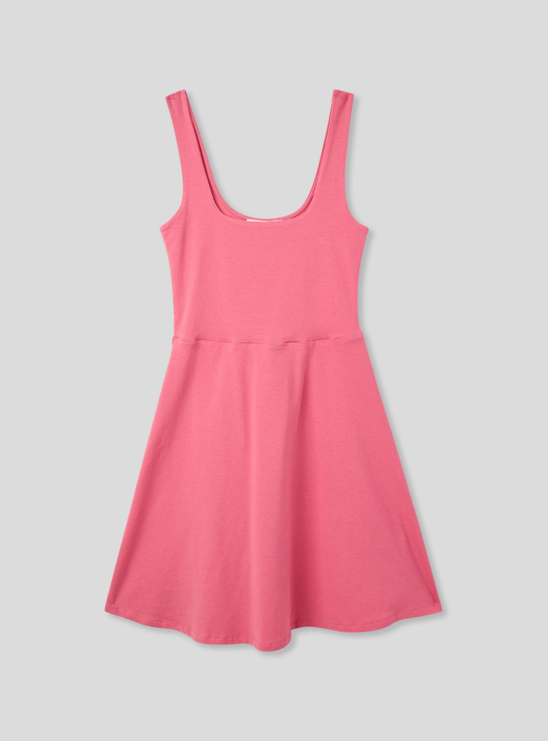 Pink bubble Skater dress with square neckline - Buy Online