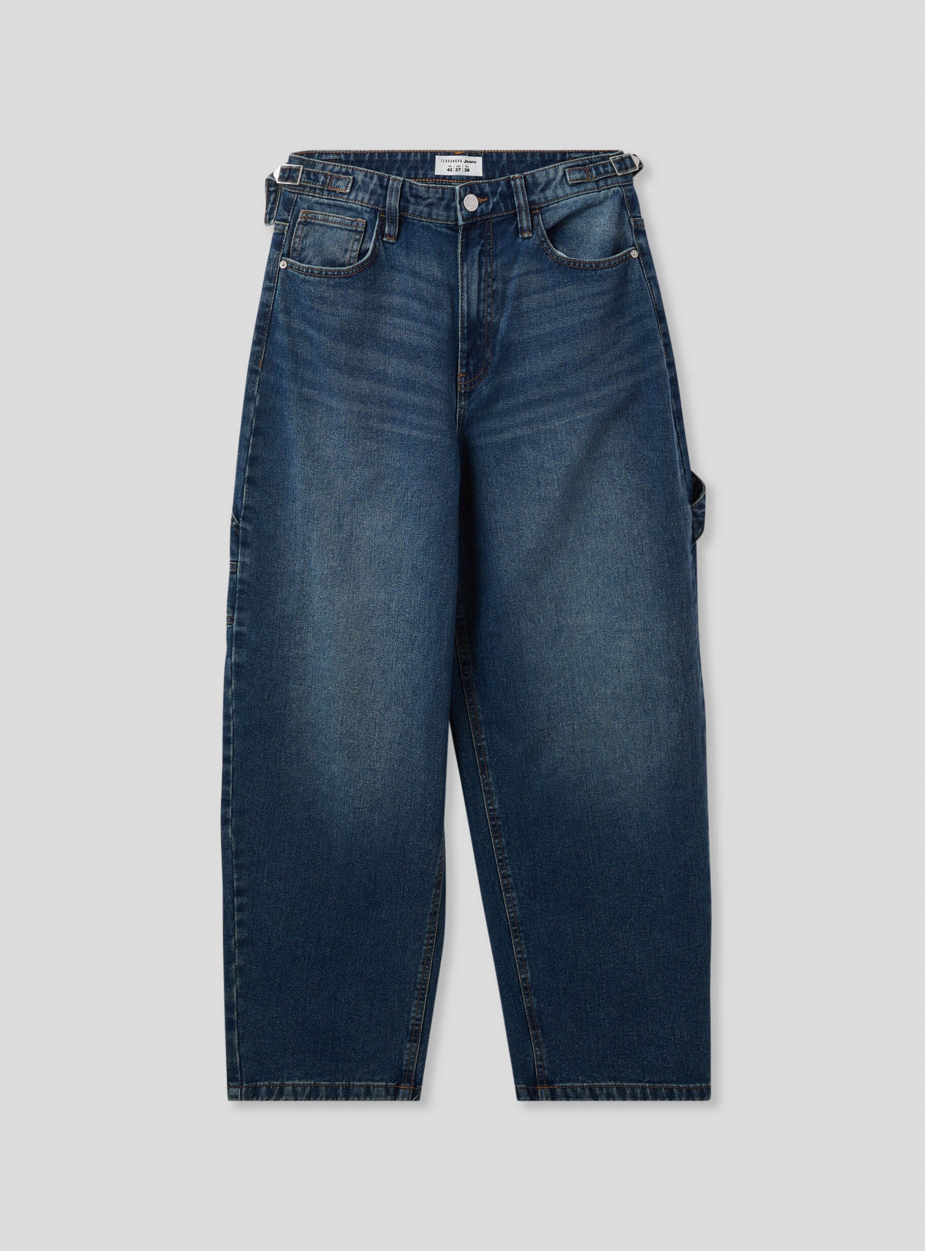 【KOOLOSET】Di Carpenter Balloon Denim Balloon Carpenter Shine Denim Jeans – Boiilife