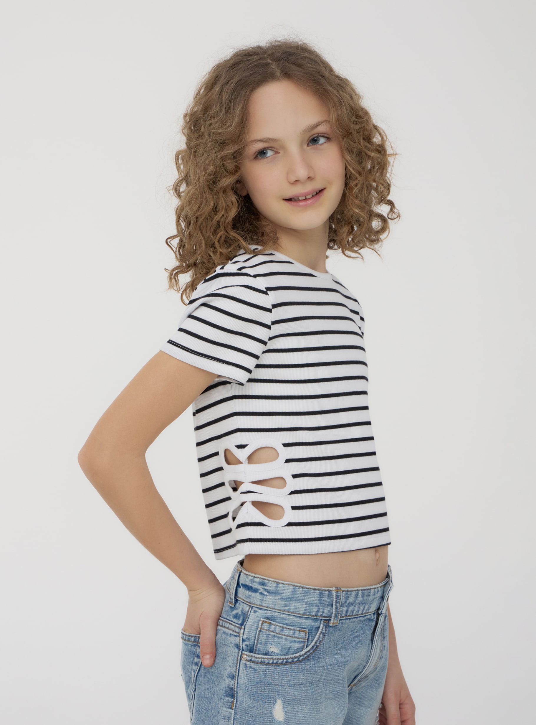 【2plan】Russo Stripe Crop Shirt B25SARL002_PNK000_1_5813cd66-
