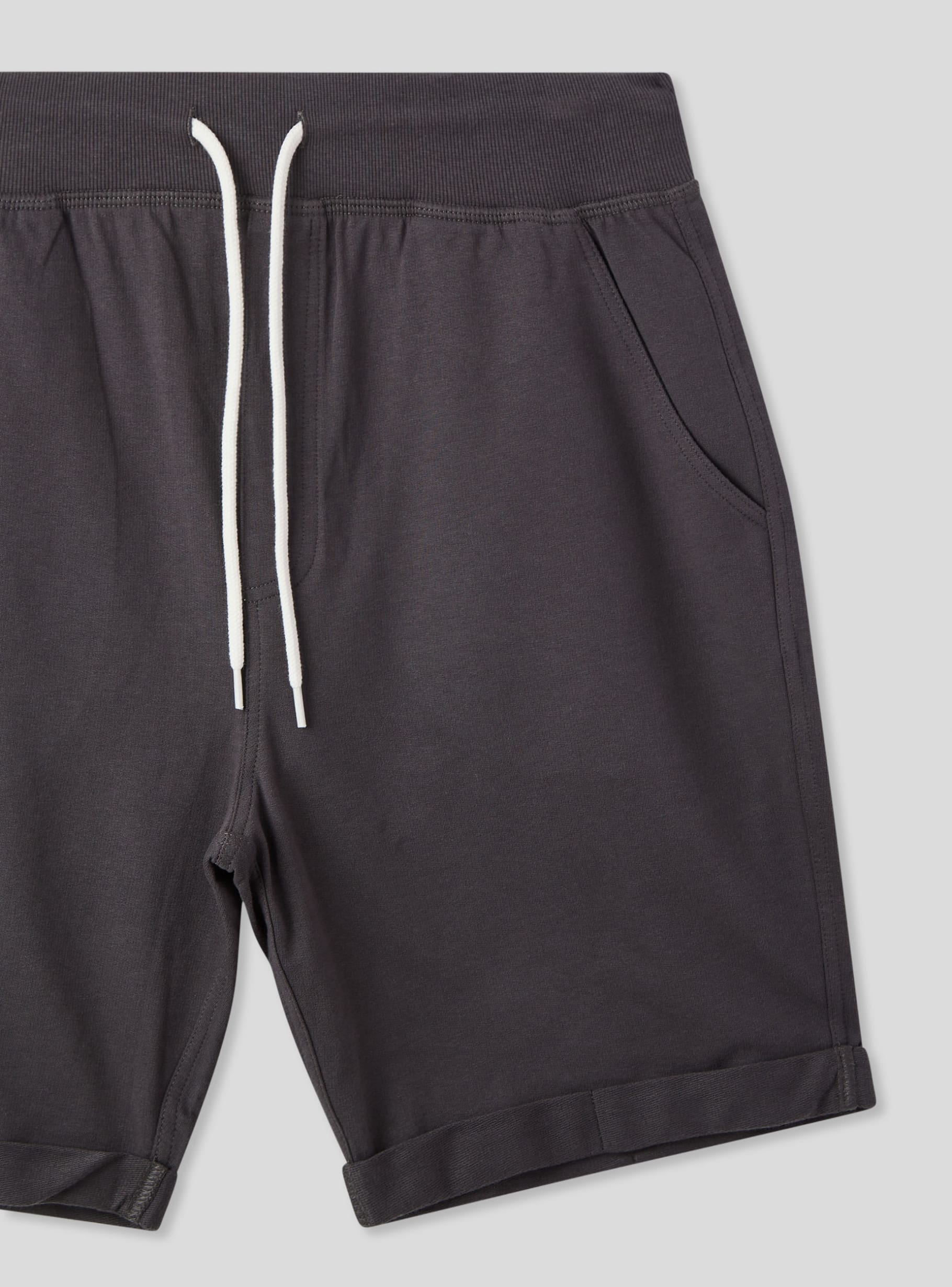 adidas Chino Shorts Mens Gray Plaid Comfort Fit Pockets Flat