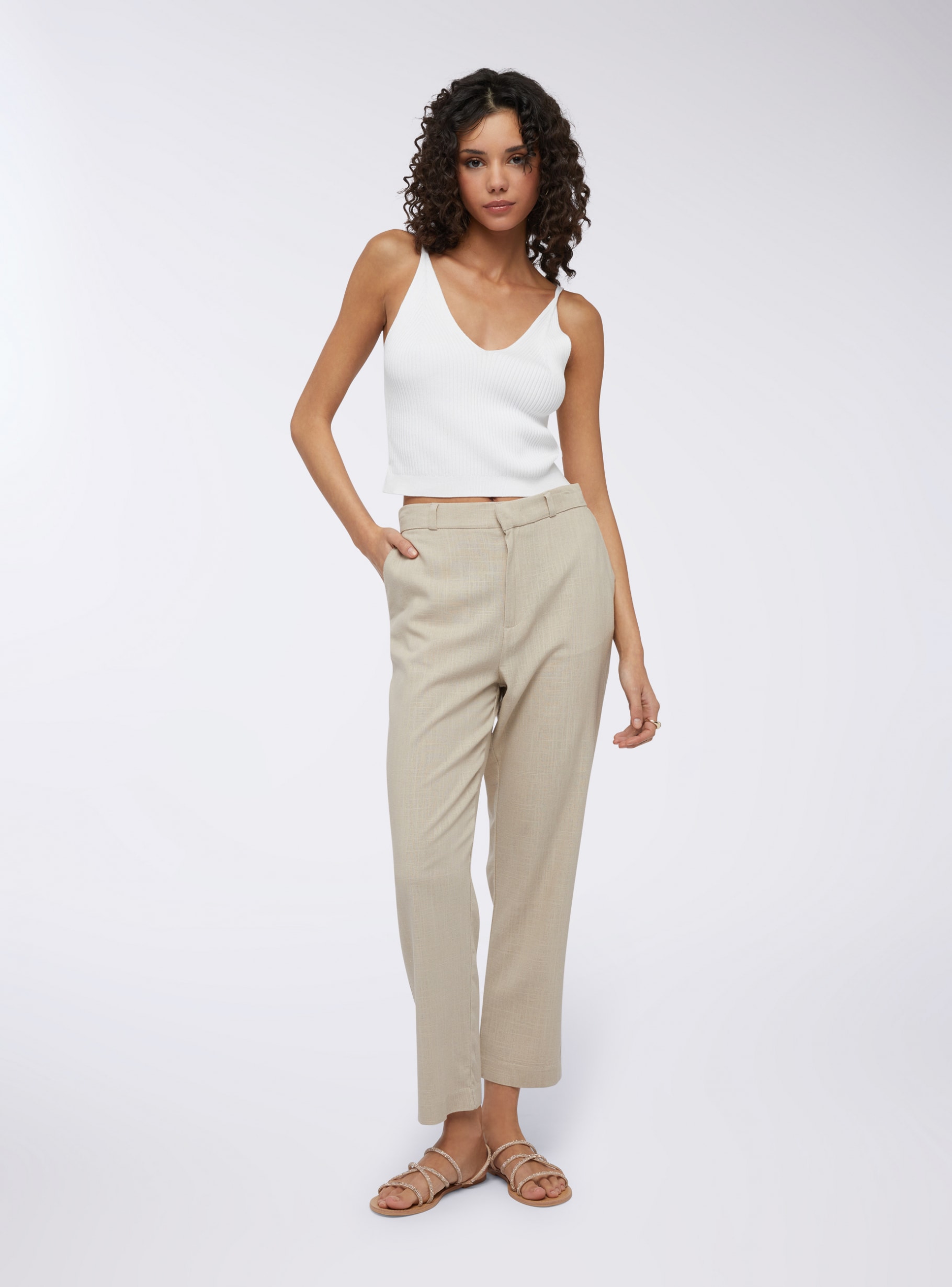 【BAON】Shaninck Color Peach Brushed Pants Pants Man CARY PEACHED GABARDINE CHINO BEIGE GREY
