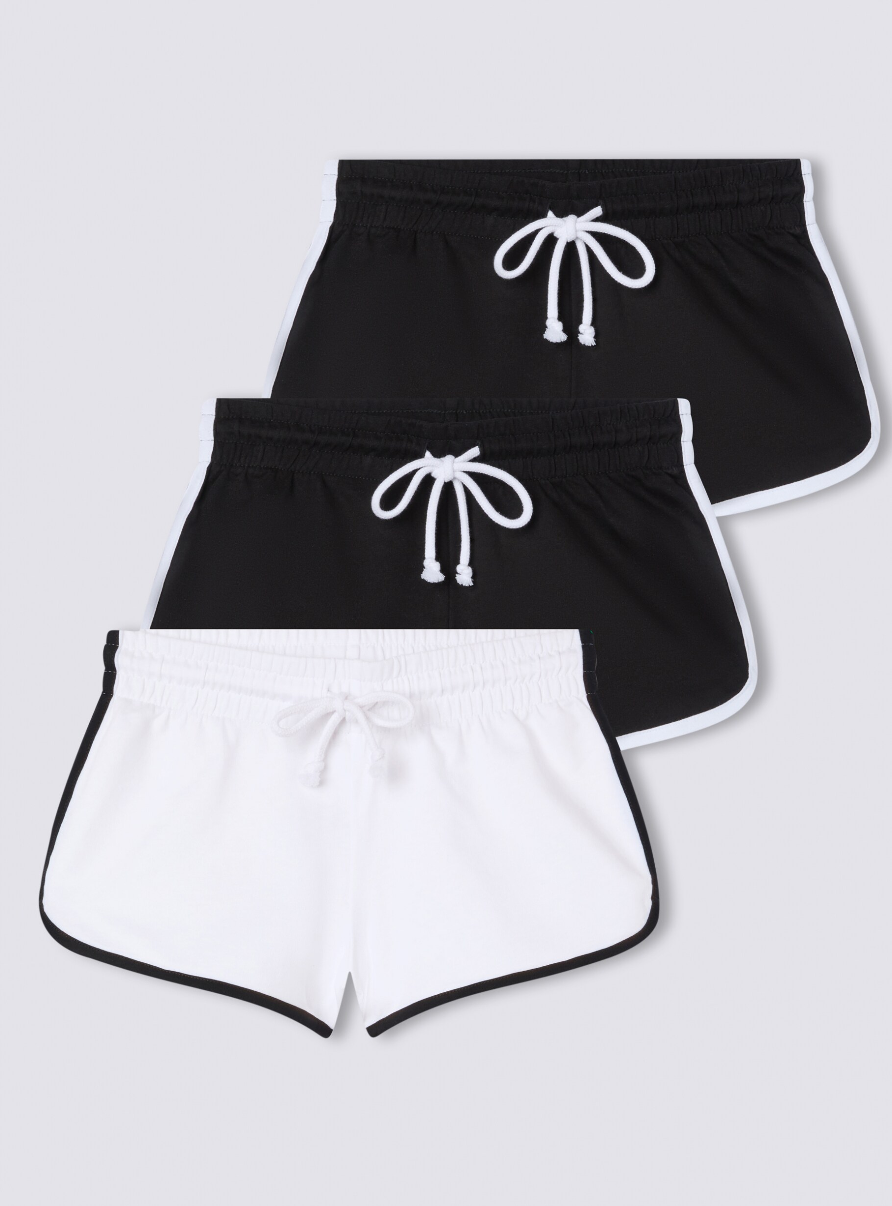 ショートパンツ LARDINI Fabric shorts with lurex effect Bianco Lardini lurex-detail Shorts | White | FARFETCH
