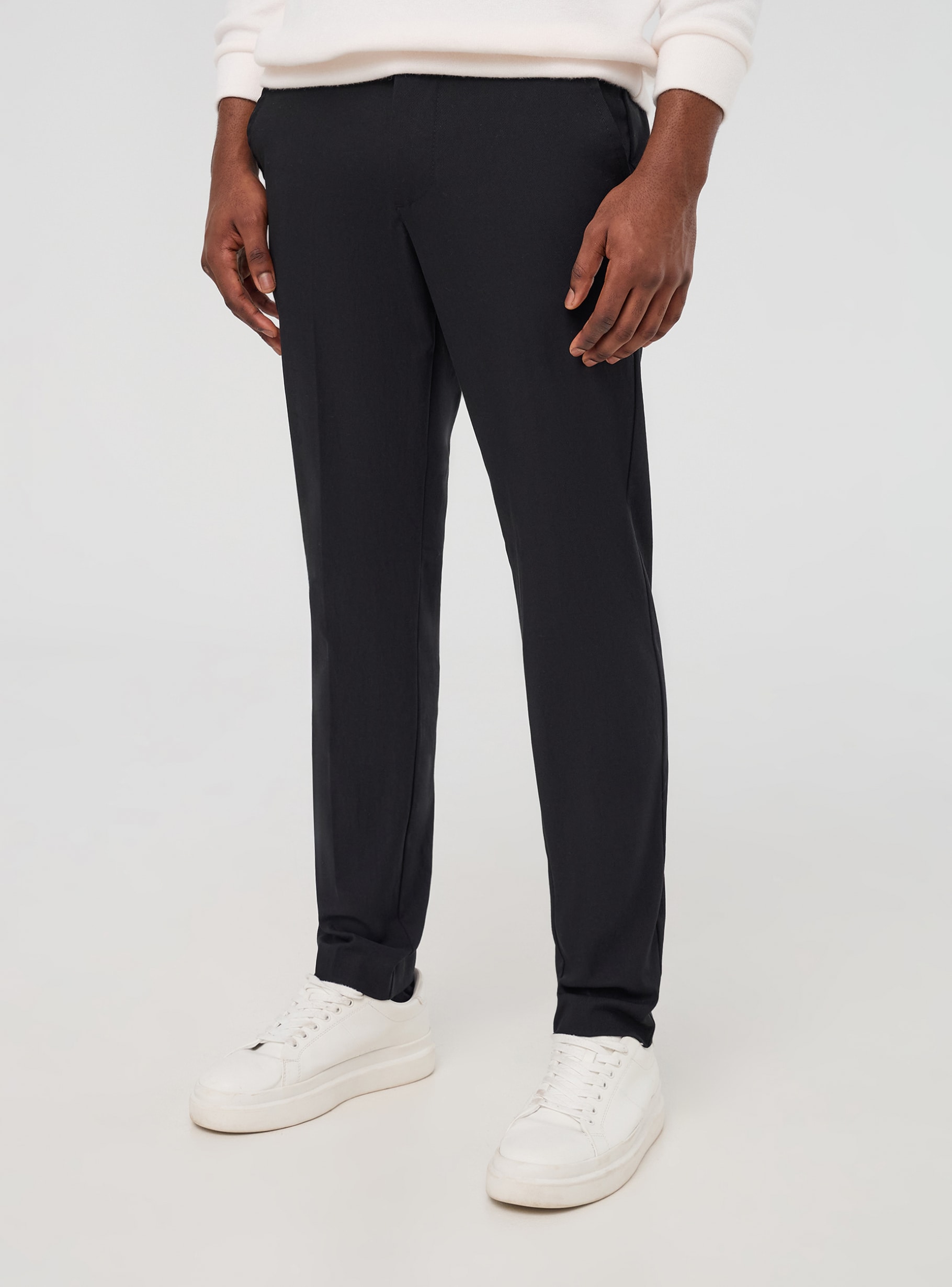 Black PMTU01184AMAN PANTALONE CHINOS S105 - Buy Online