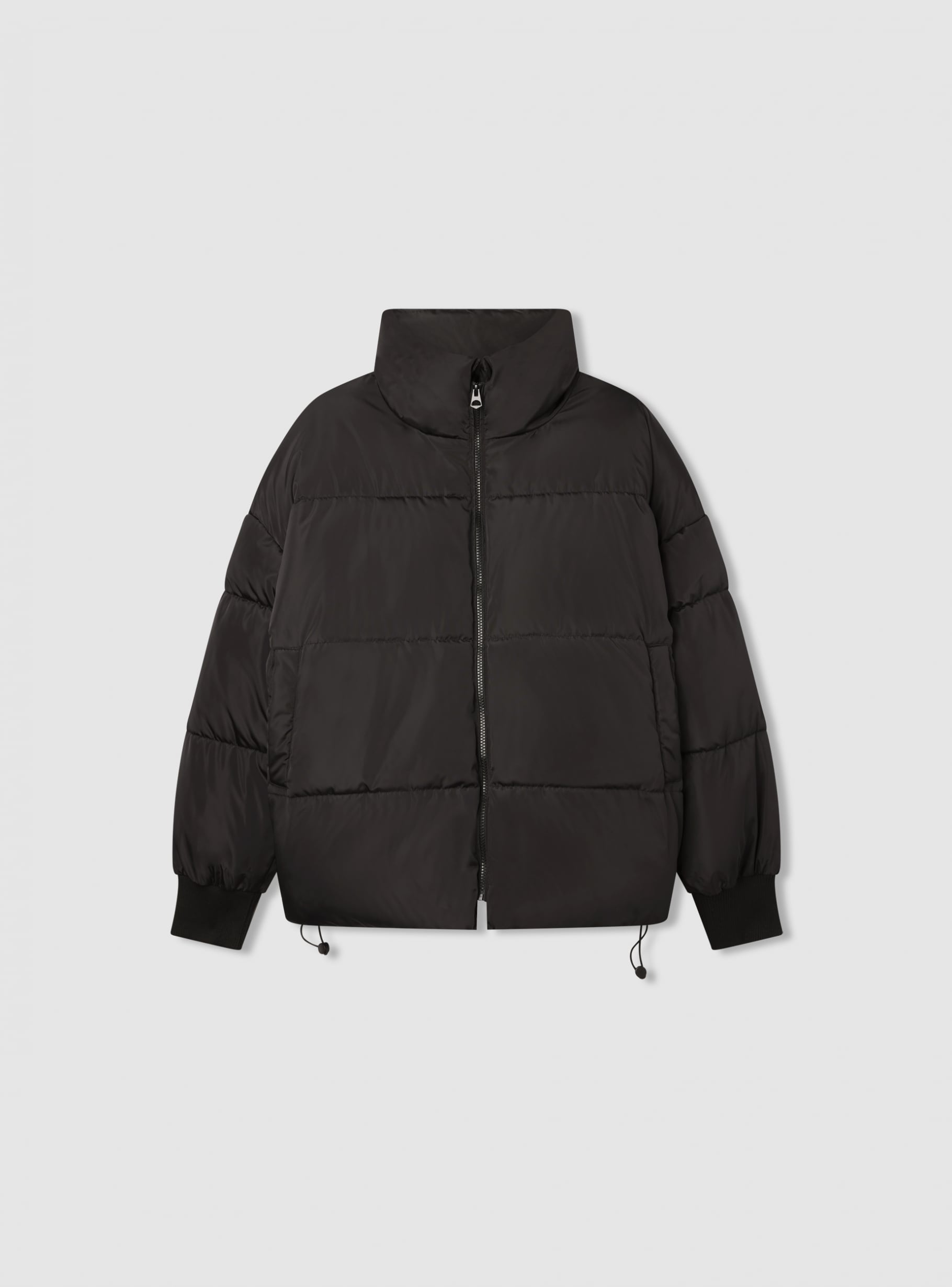 ENOF over size jacket サイズM Black Oversized jacket with high collar - Buy Online | Terranova