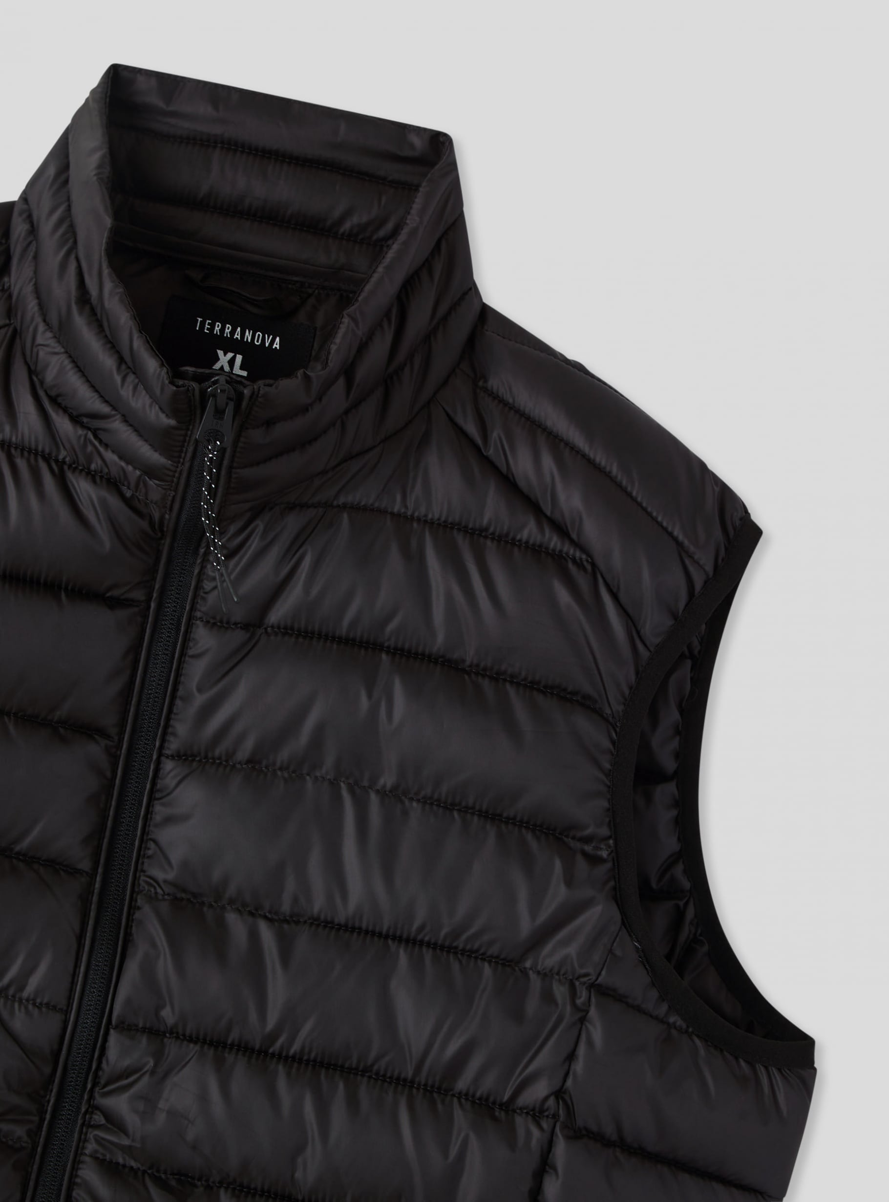 Black 100-gram sleeveless jacket - Buy Online | Terranova